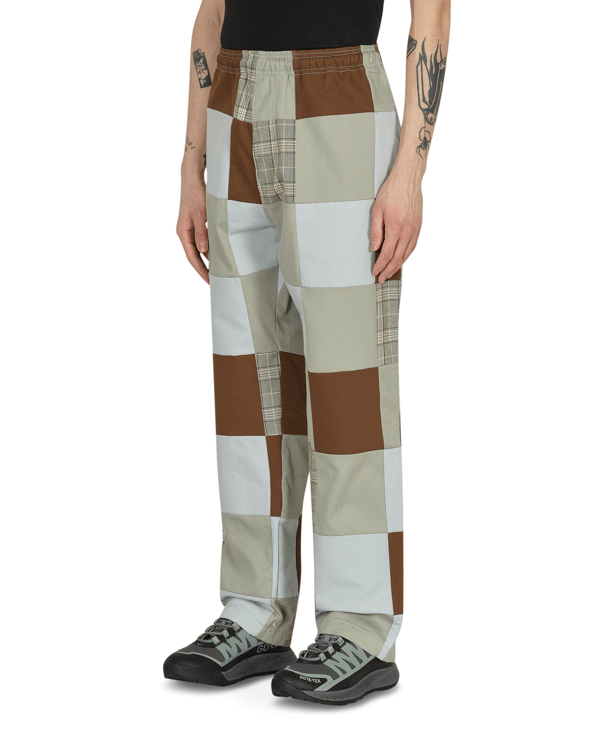 Stussy Cotton Patchwork Beach Pants in Gray for Men - Lyst