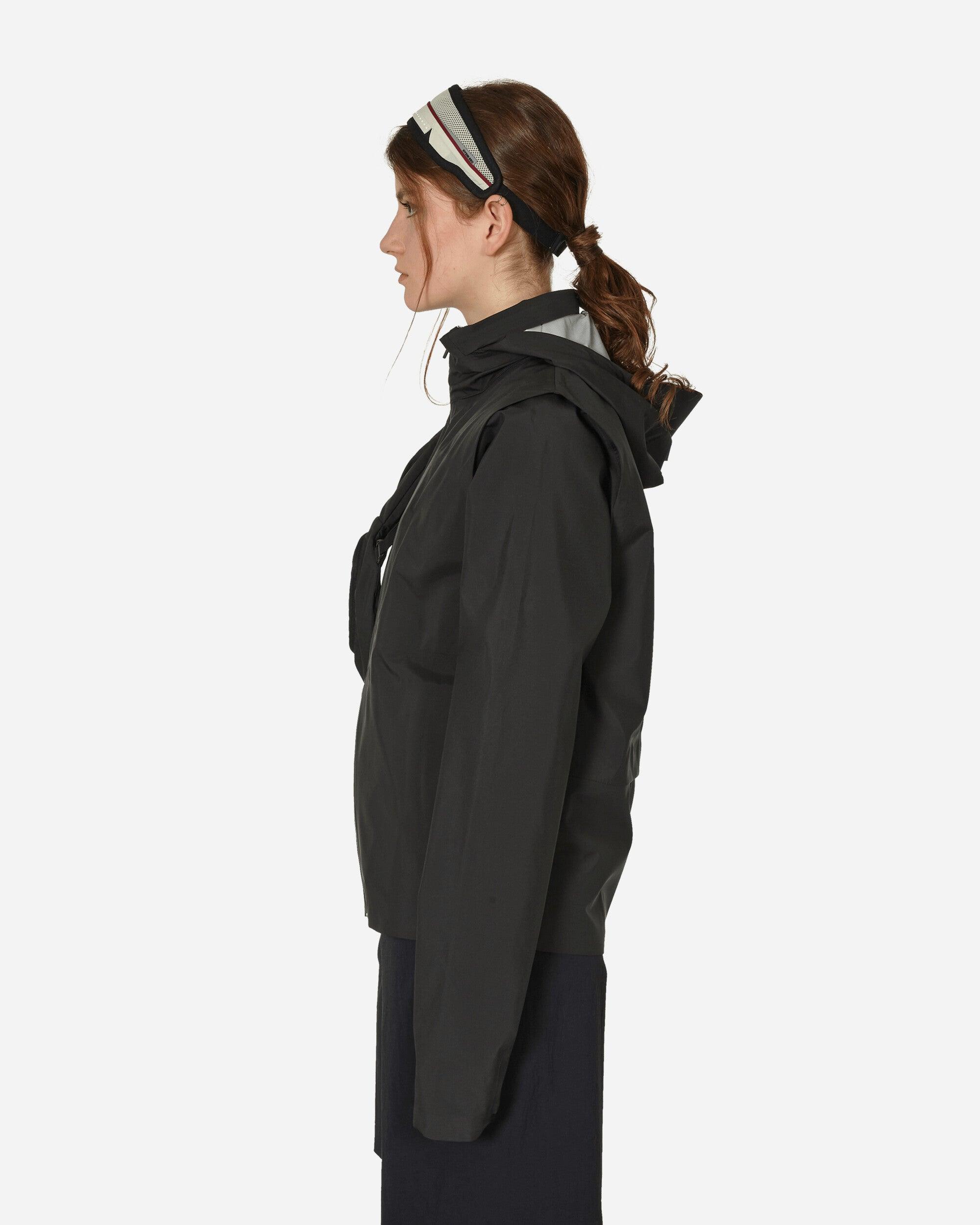 Hyein Seo Layered Shell Jacket in Black | Lyst Australia