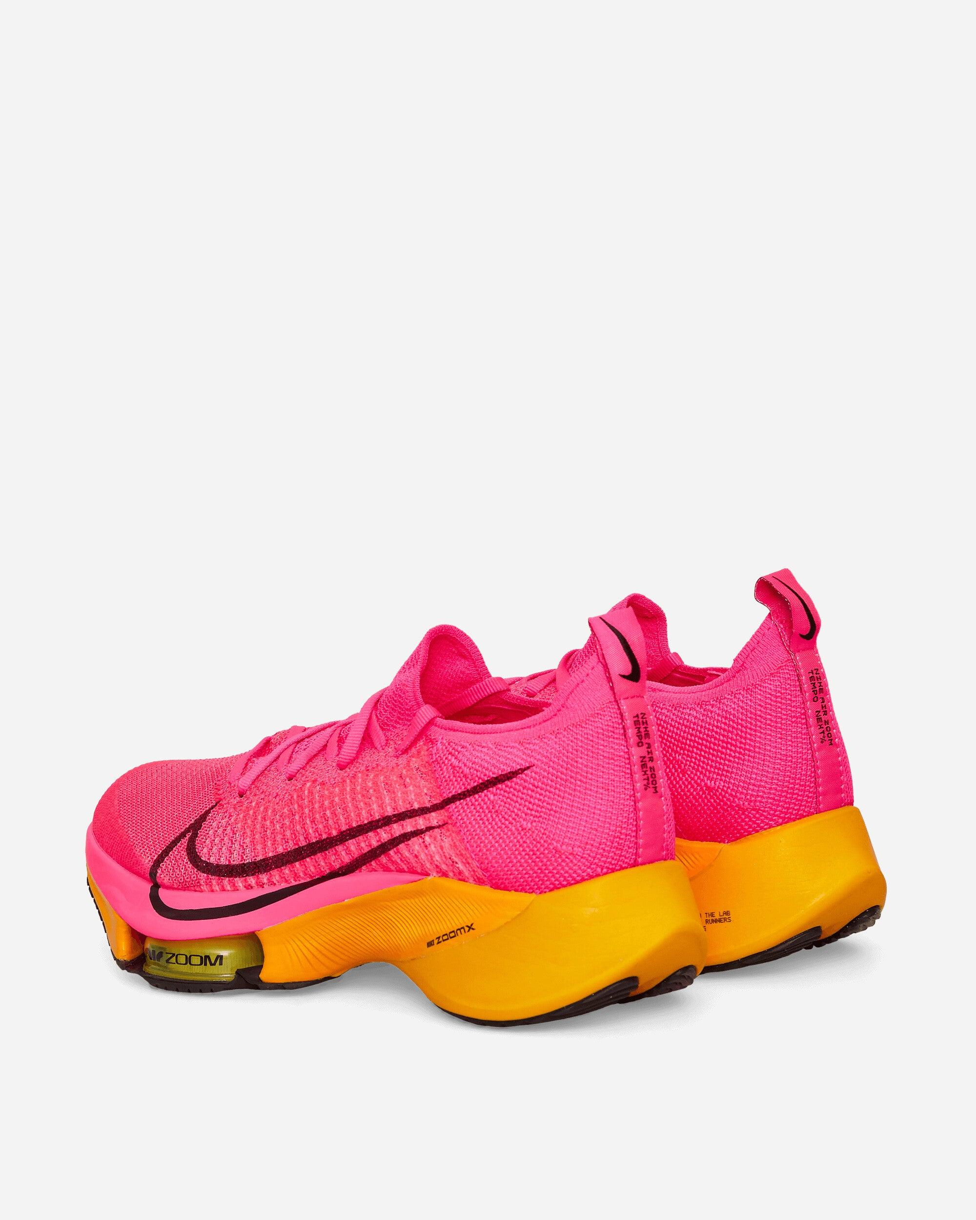 Nike Air Zoom Tempo Flyknit Sneakers Hyper Pink / Laser Orange for Men |  Lyst
