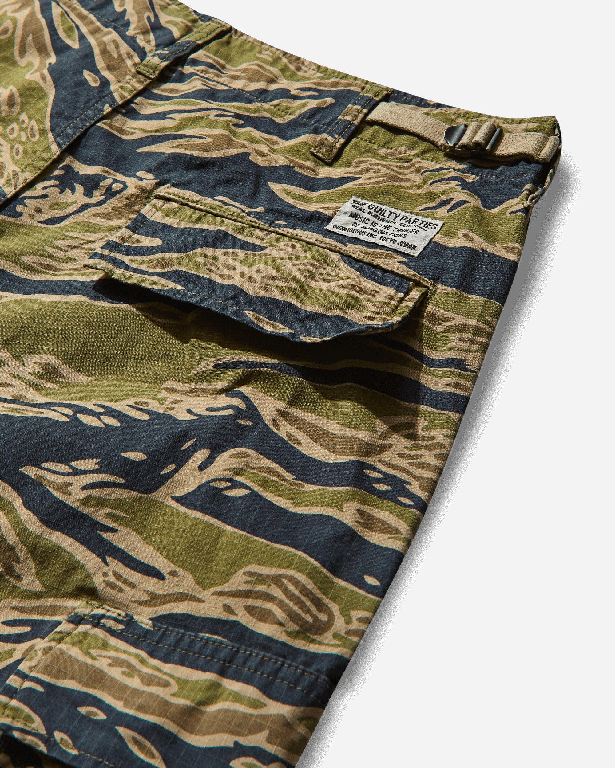 WACKO MARIA/TIGER CAMO DRAWSTRING BAG（OLIVE）［タイガーカモ
