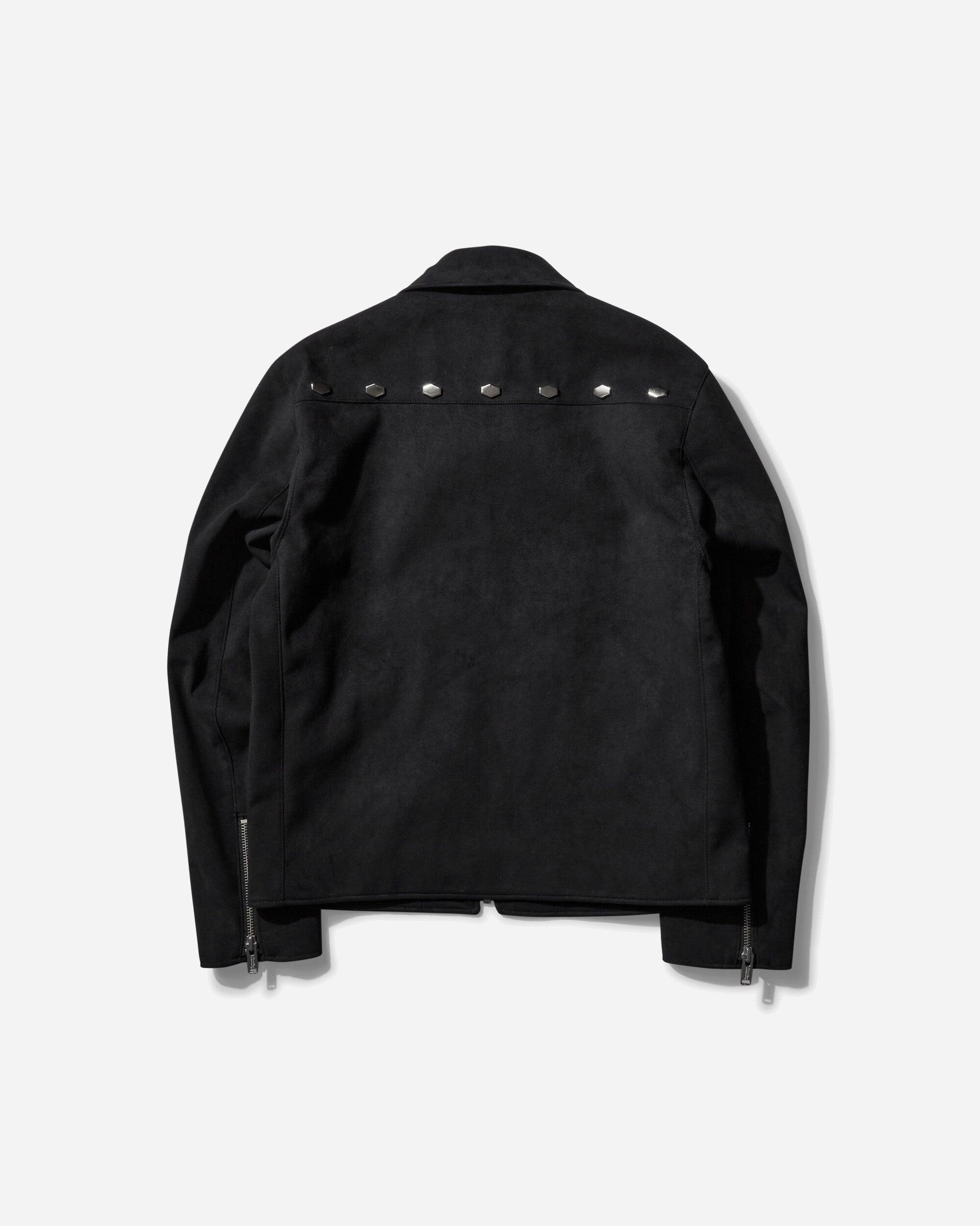 Undercover S Micro Suede Studded Jacket in Black for Men | Lyst