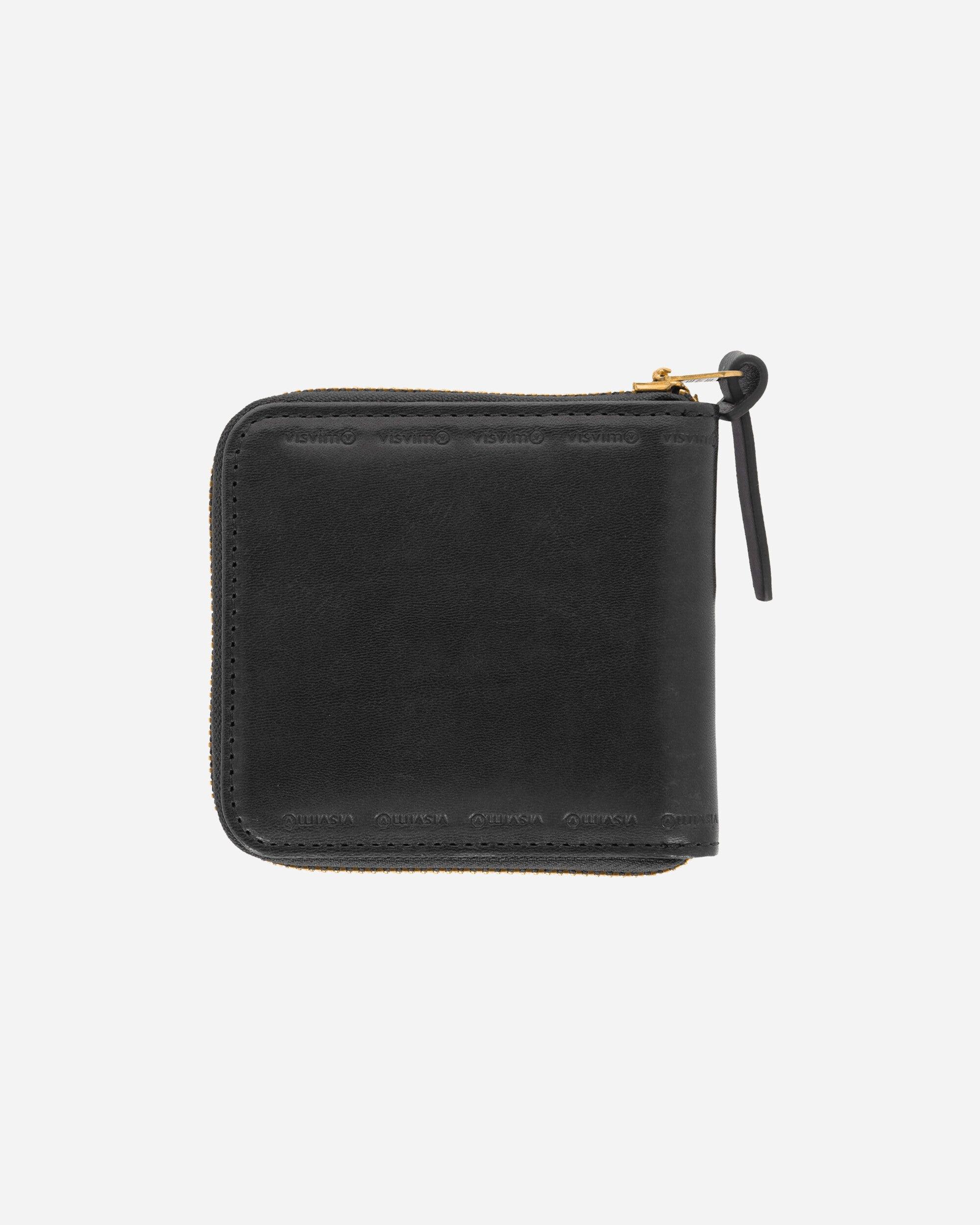 Visvim Leather Bi-Fold Wallet in Black for Men | Lyst UK