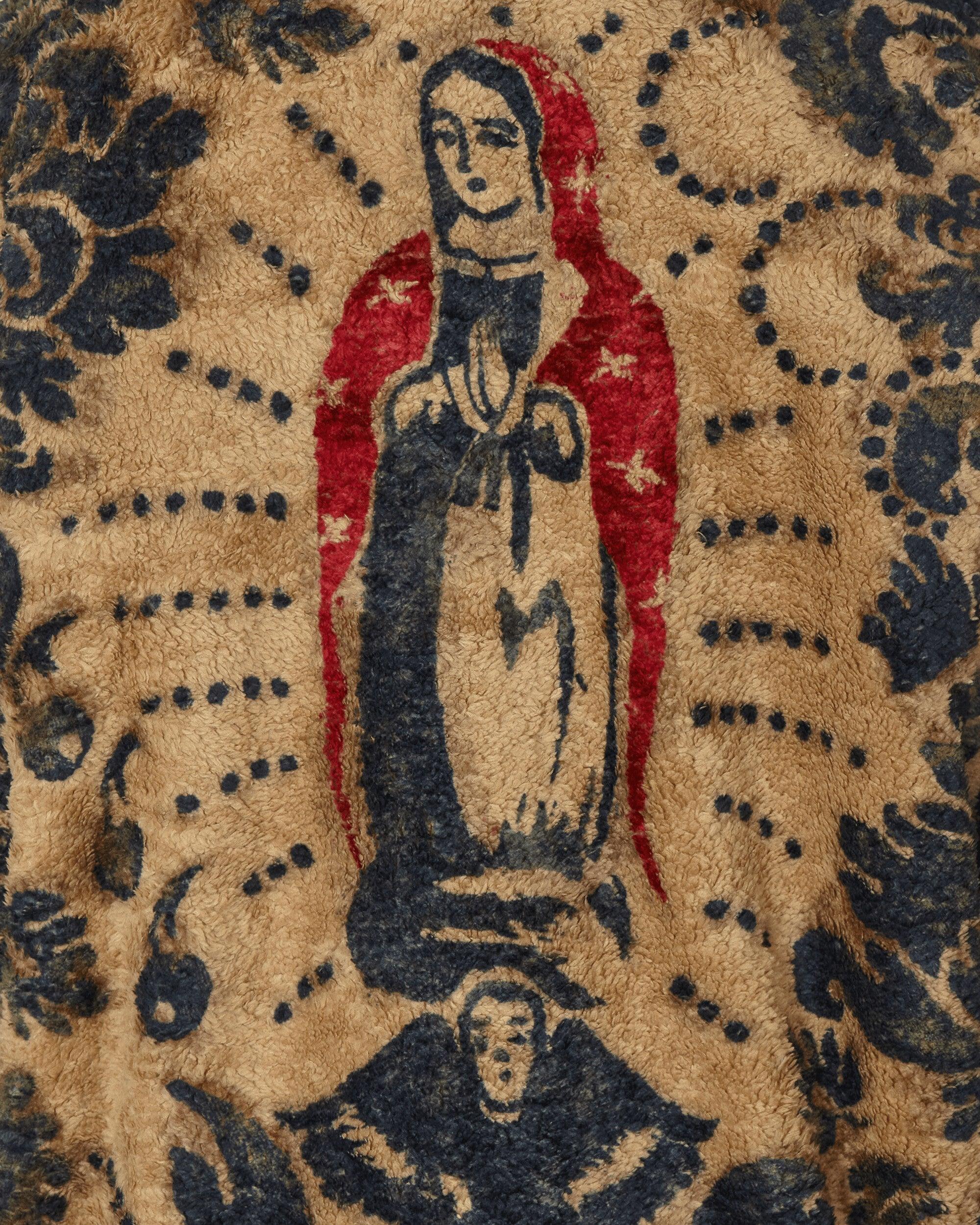 Kapital Damask Fleece Zip Jacket (virgin Mary) in Blue | Lyst