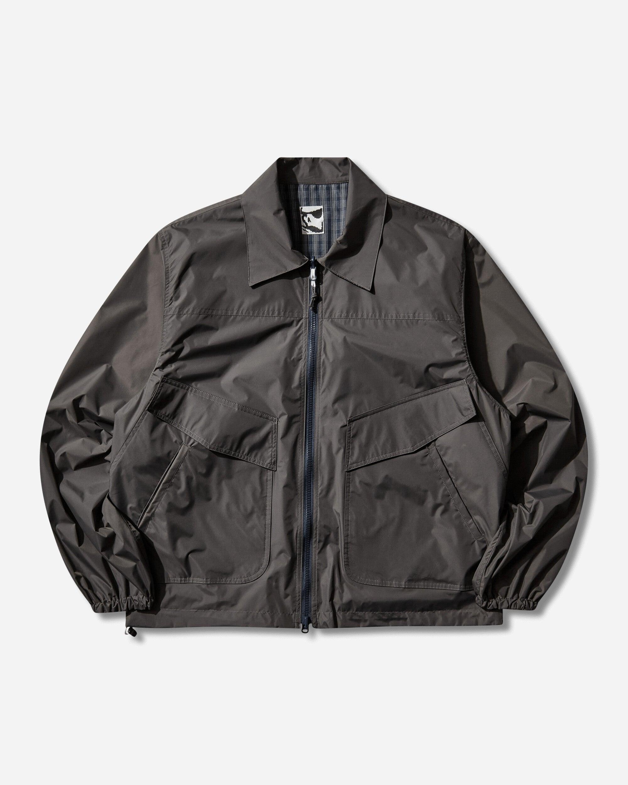 ジャケット・アウター GR10K ASPHALT JACKET 24AW 24FW GR10K Men S Tecno App Reversible Jacket Asphalt Grey in Black for