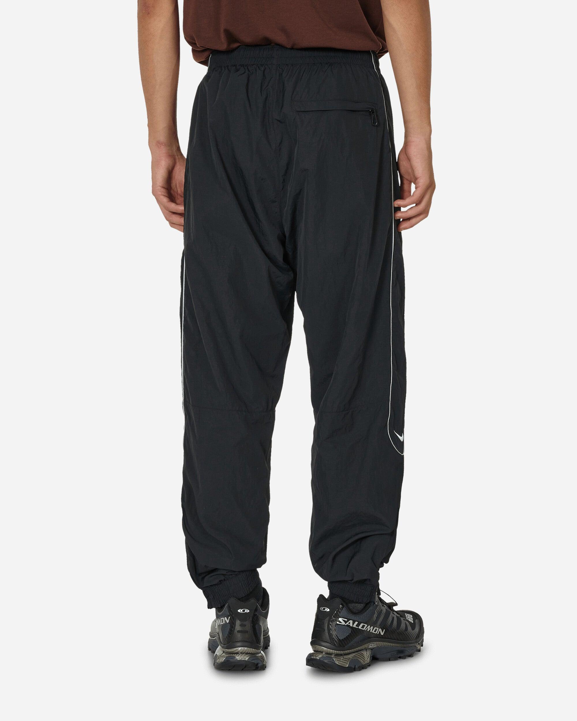 Nike Solo Swoosh Woven Track Pants Black for Men | Lyst