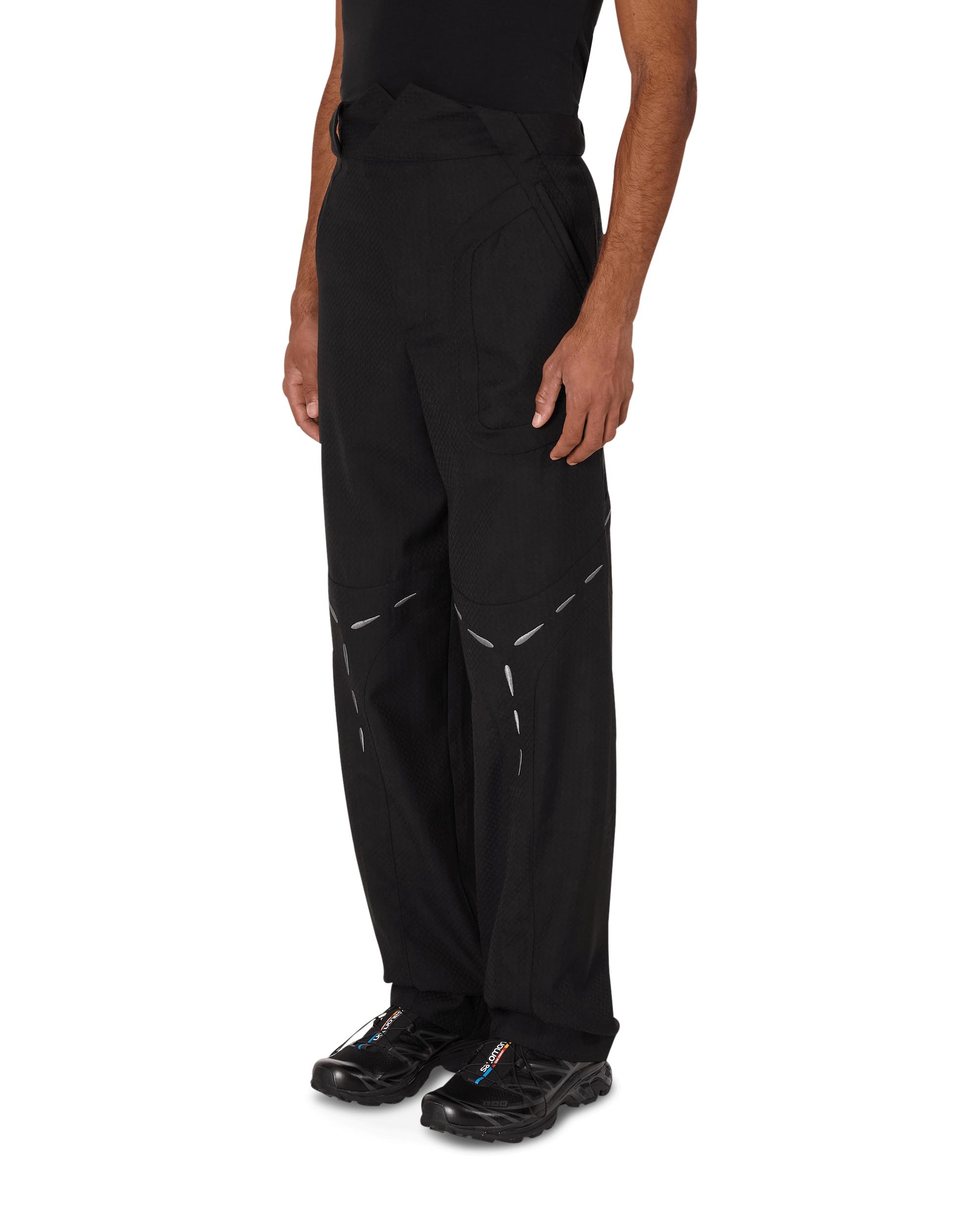 Kiko Kostadinov Klees Embroidery Trousers in Black for Men | Lyst