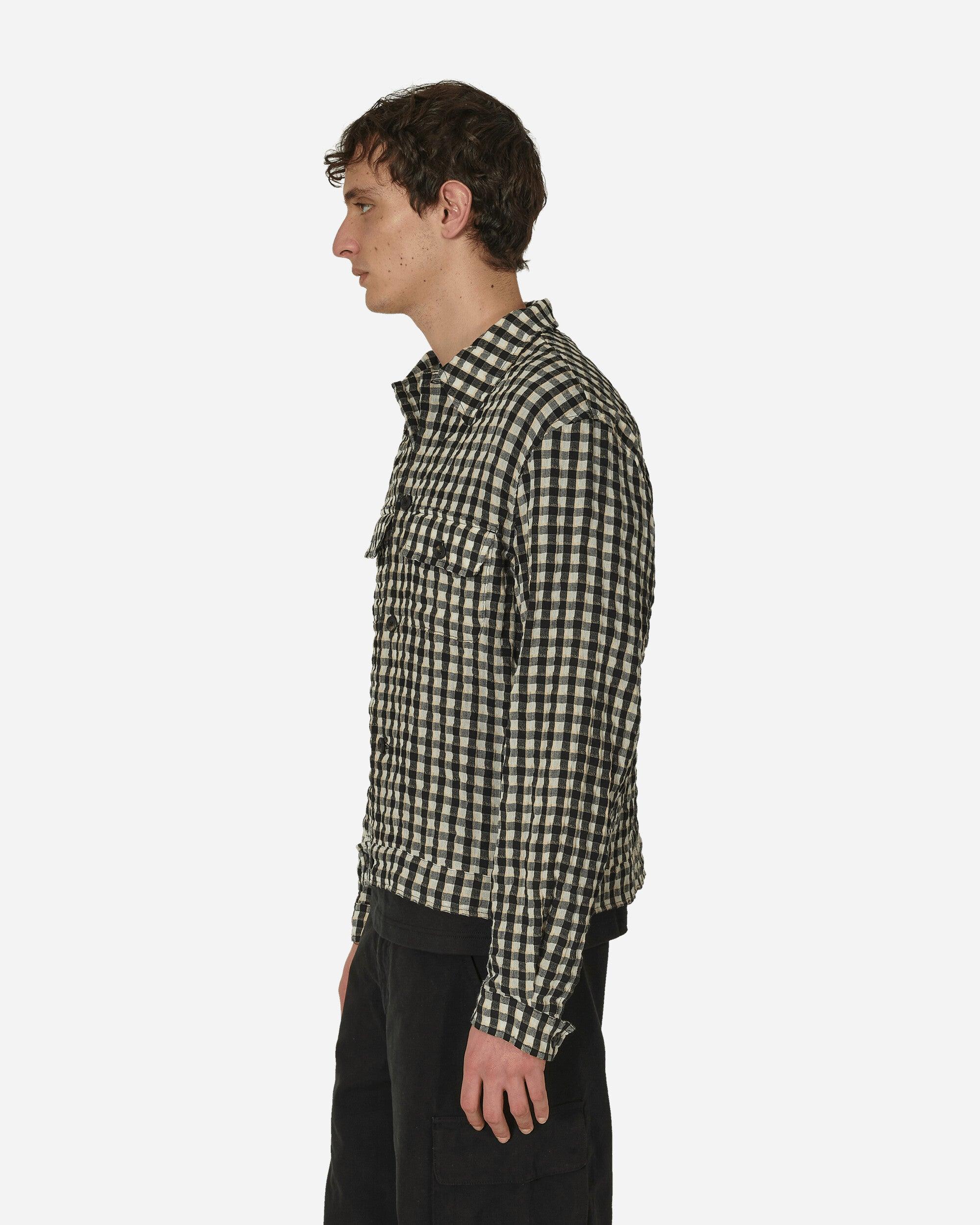 Our Legacy Coach Shirt Wyoming Check in Grey for Men | Lyst UK