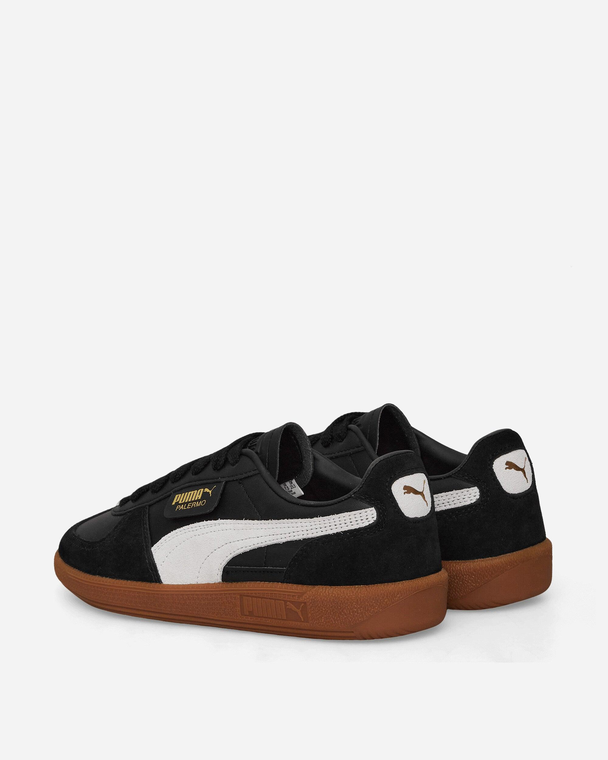 Zapatillas Hombre Puma Palermo Leather Puma Black-Feather Gray-Gum