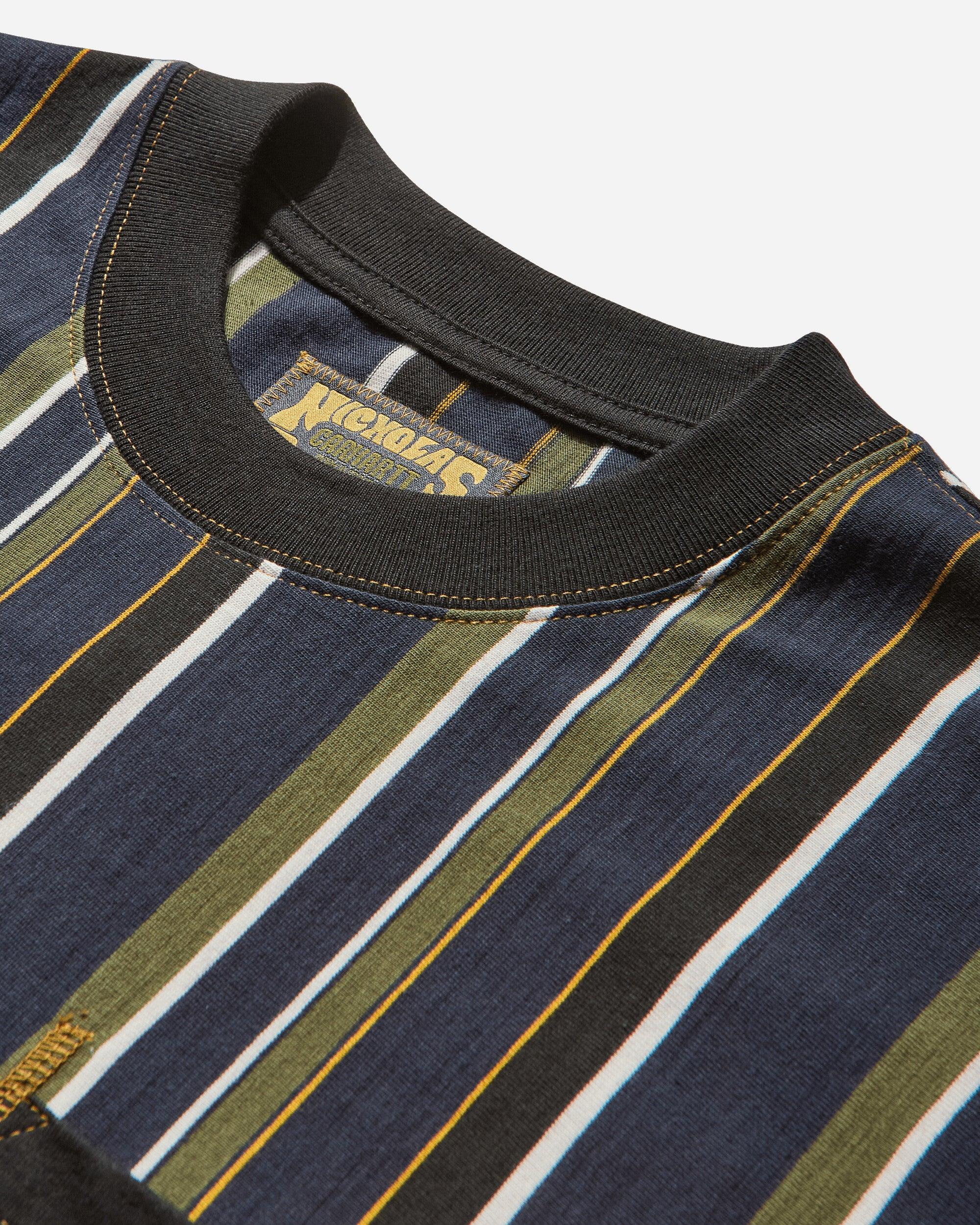 Carhartt Men S Nicholas Daley Stripes T-shirt Blue in Black for 