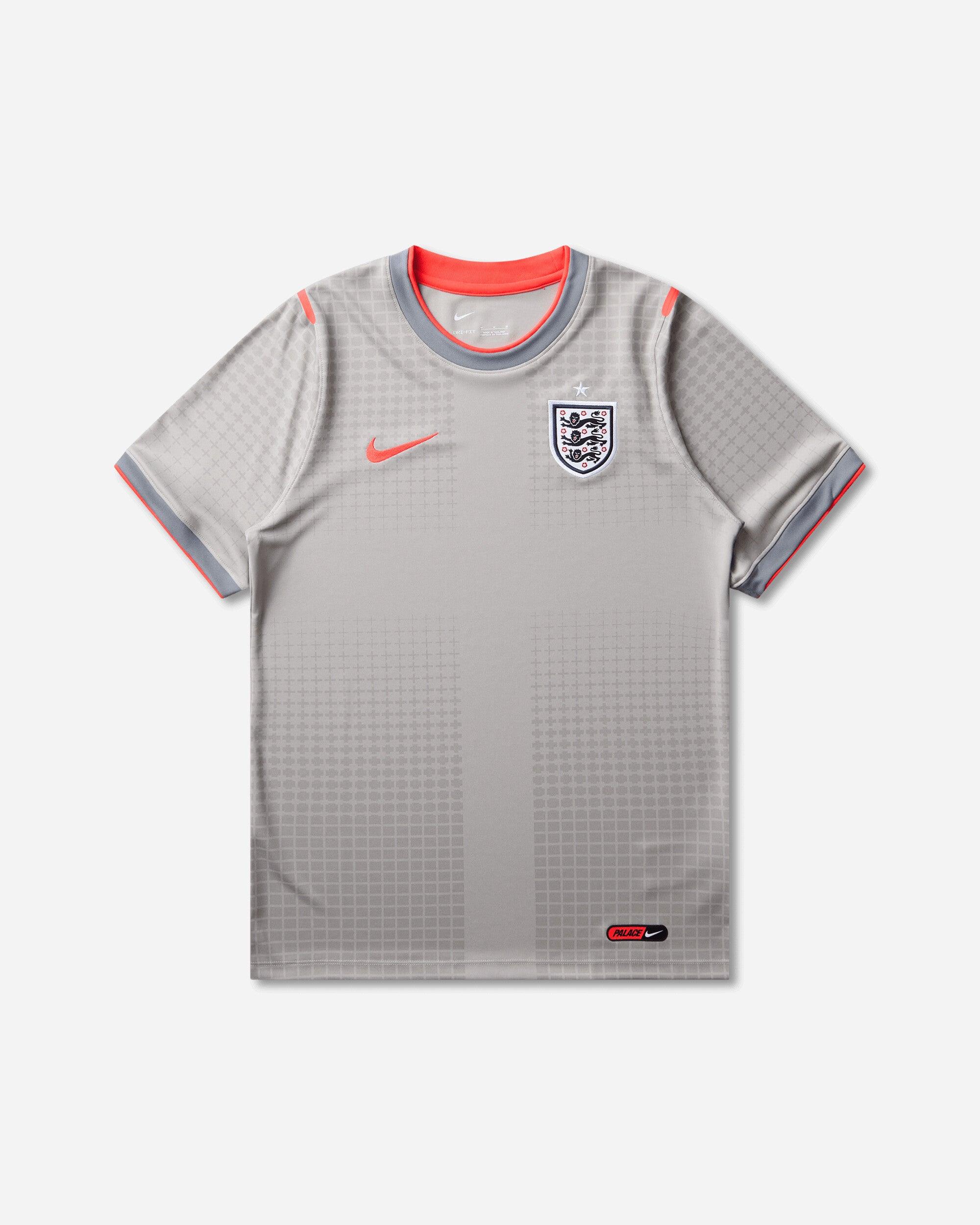 Nike England X Palace Academy Pro Shortsleeve Soccer Top Pewter