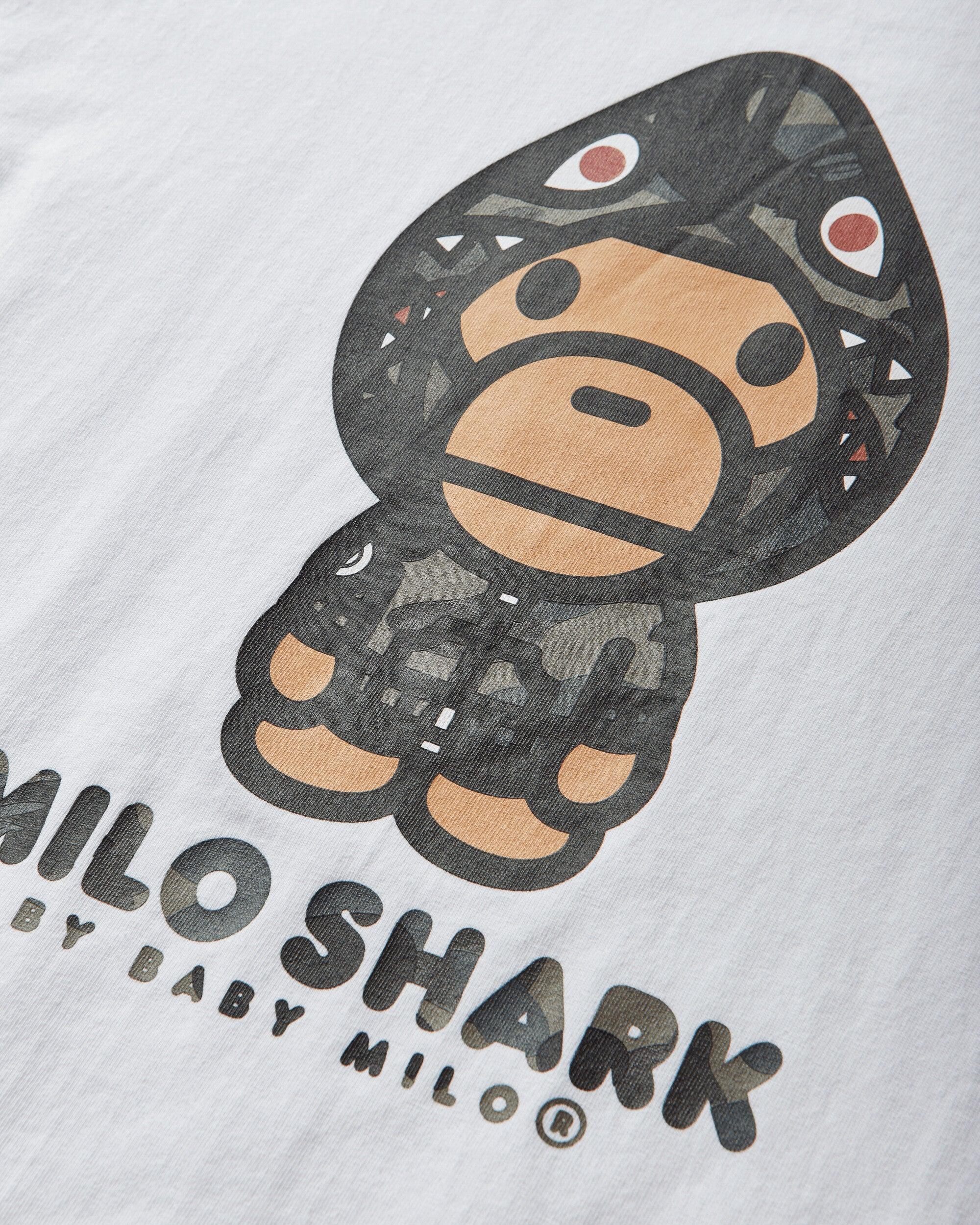 A Bathing Ape Men S 1st Camo Milo Shark Fzh Longsleeve T-shirt