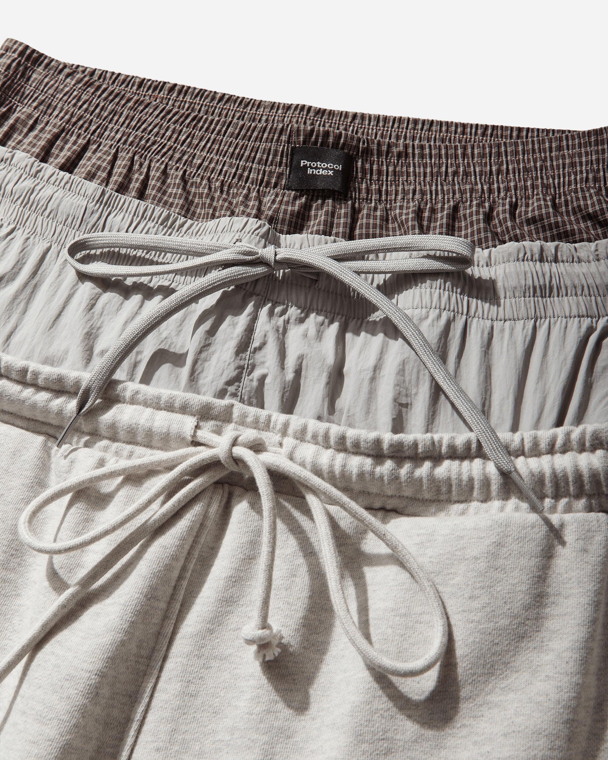 Protocol Index 3 Layered Sweatpants Melange in Grey for Men | Lyst 