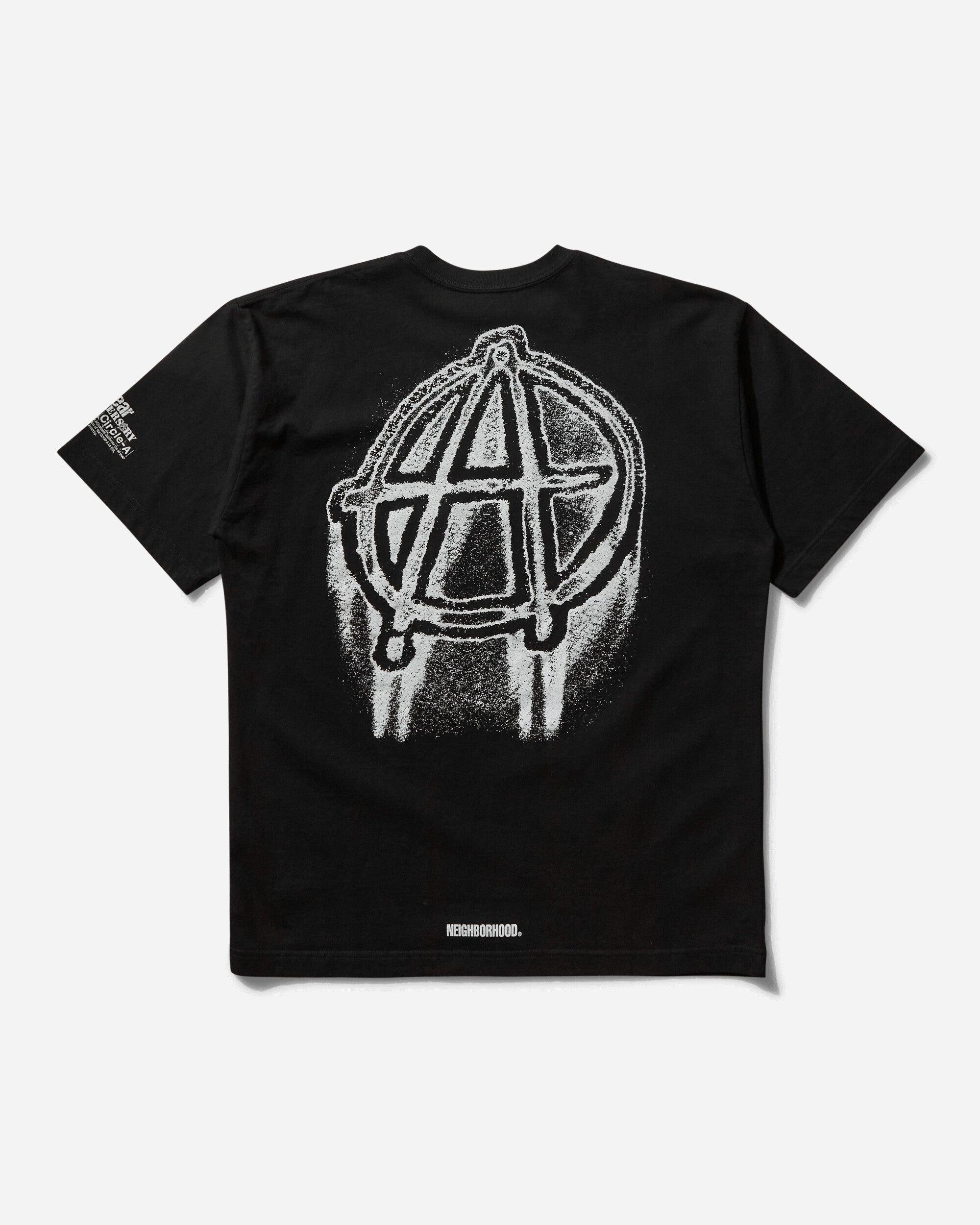 【NEIGHBORHOOD x Anarchic Adjustment 】Tシャツ SS-2 ブラック Neighborhood Anarchic Adjustment Ss-2 T-Shirt in Black for