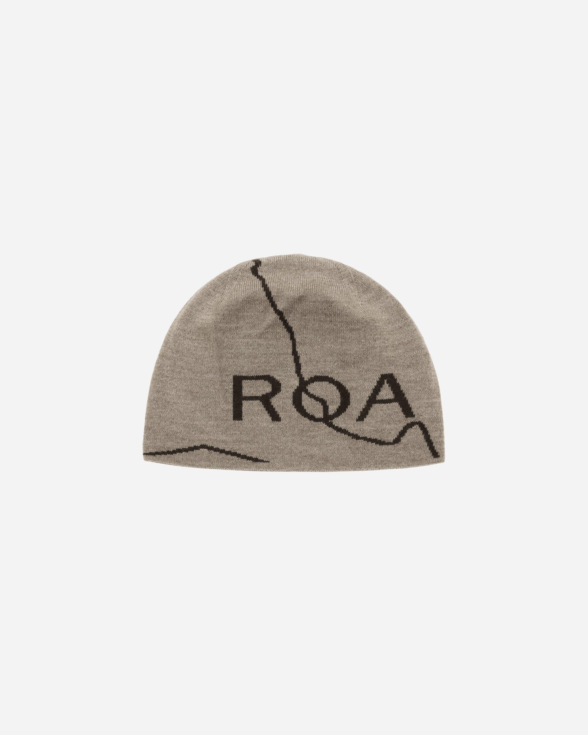 帽子 ROA Logo Beanie ROA Brown Logo Beanie ROA