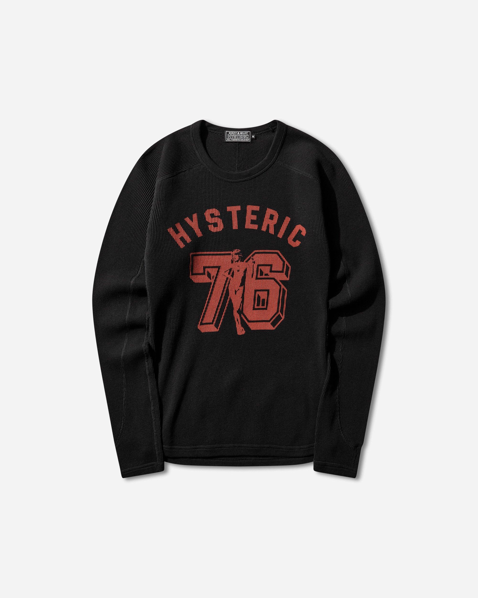 Hysteric Glamour S Number 76 Longsleeve T-Shirt in Black for Men