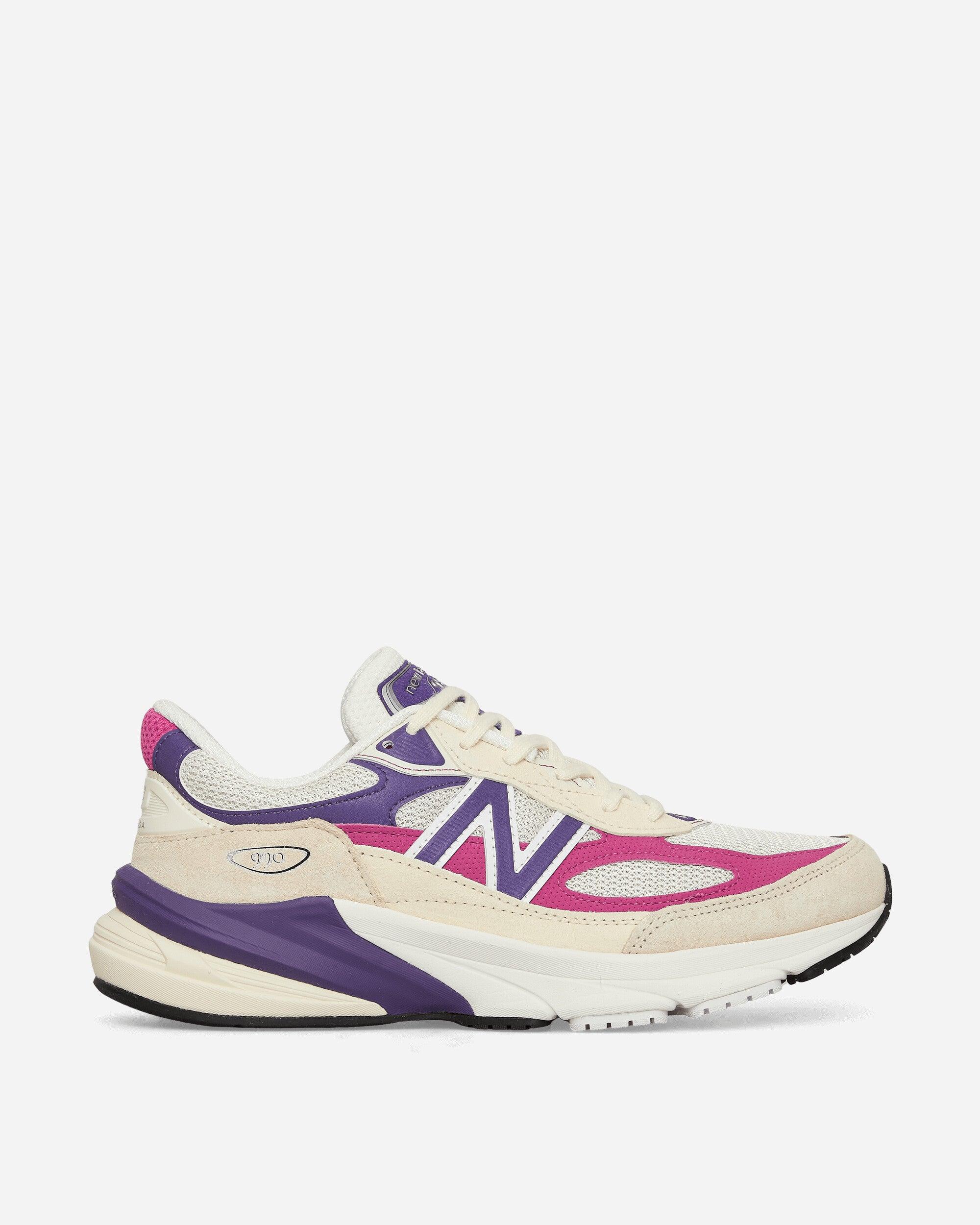 New Balance Made In Usa 990v6 Sneakers Limestone / Magenta in White for Men  | Lyst