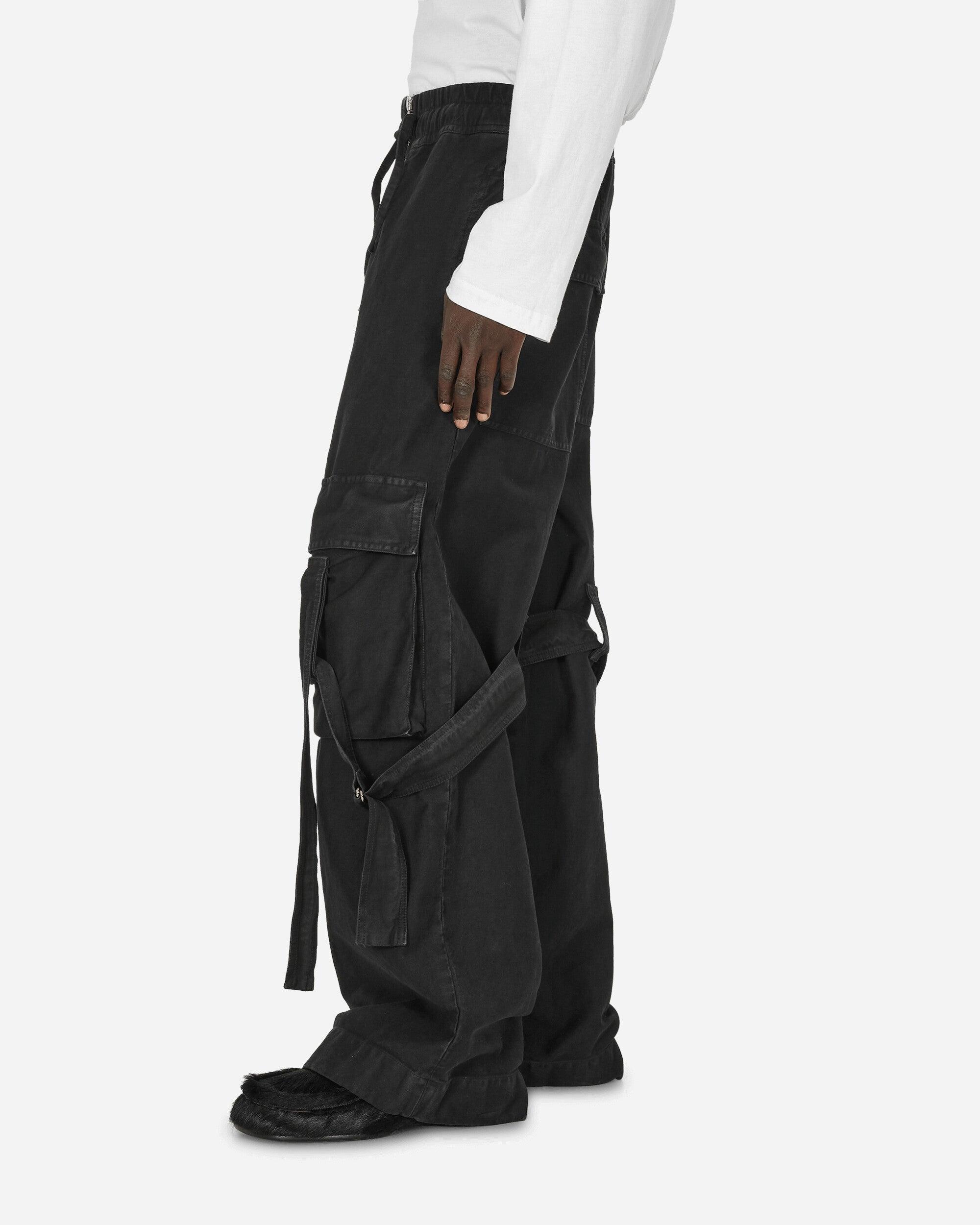 Dries Van Noten Loose Strap Pants in Black for Men Lyst