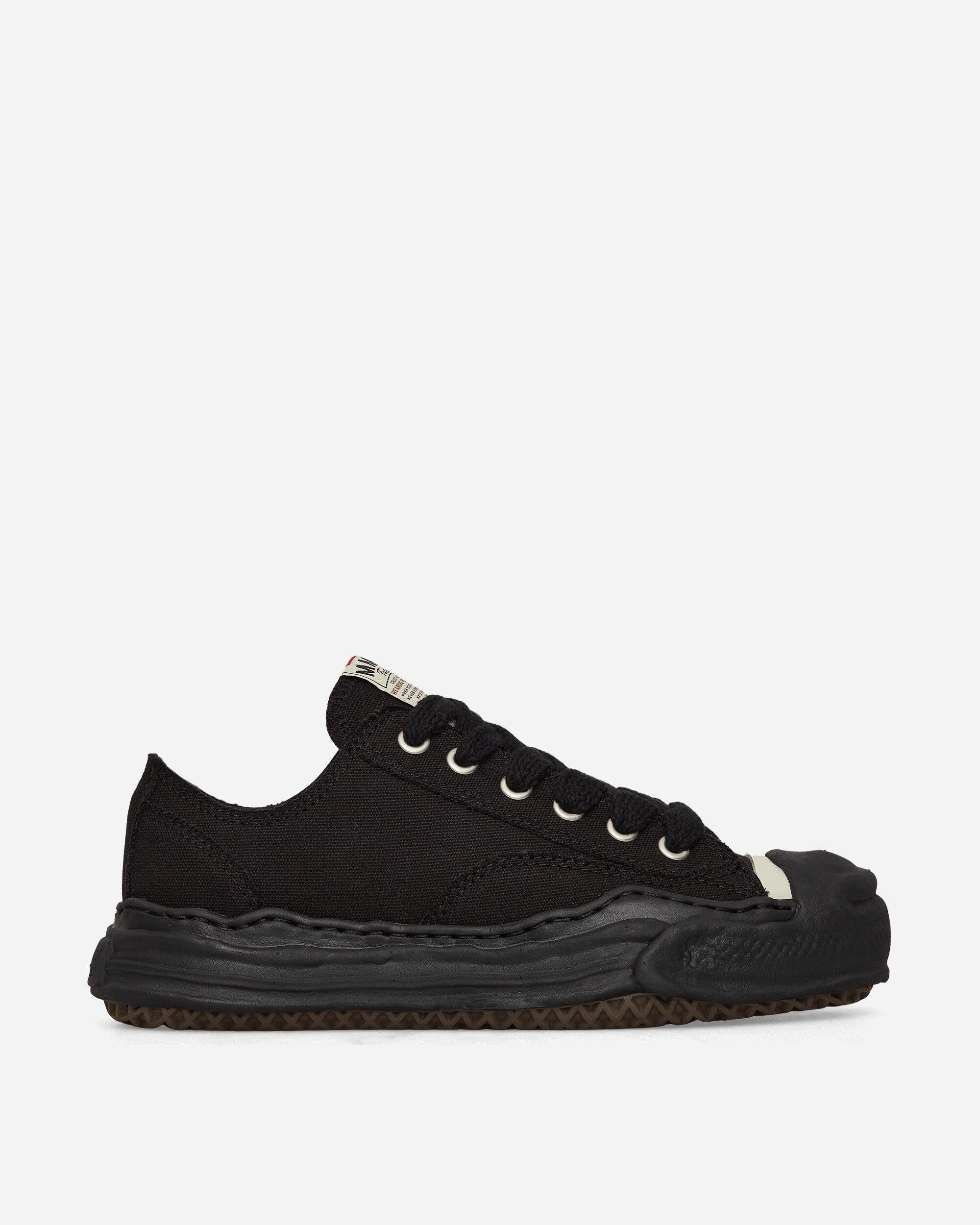 Maison Mihara Yasuhiro Hank Og Sole Canvas Low Sneakers / in Black for ...