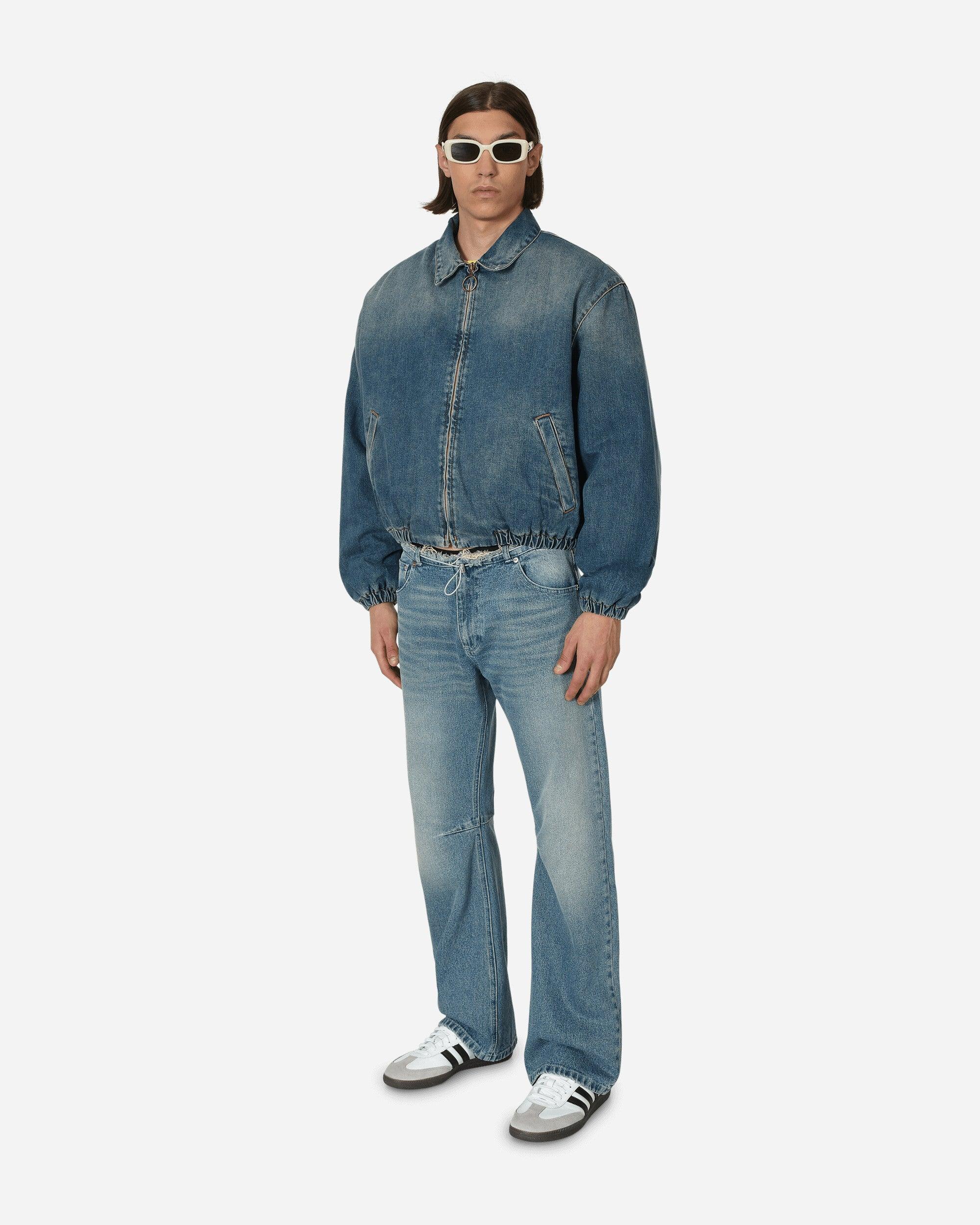 Acne Studios Denim Padded Jacket in Blue for Men | Lyst