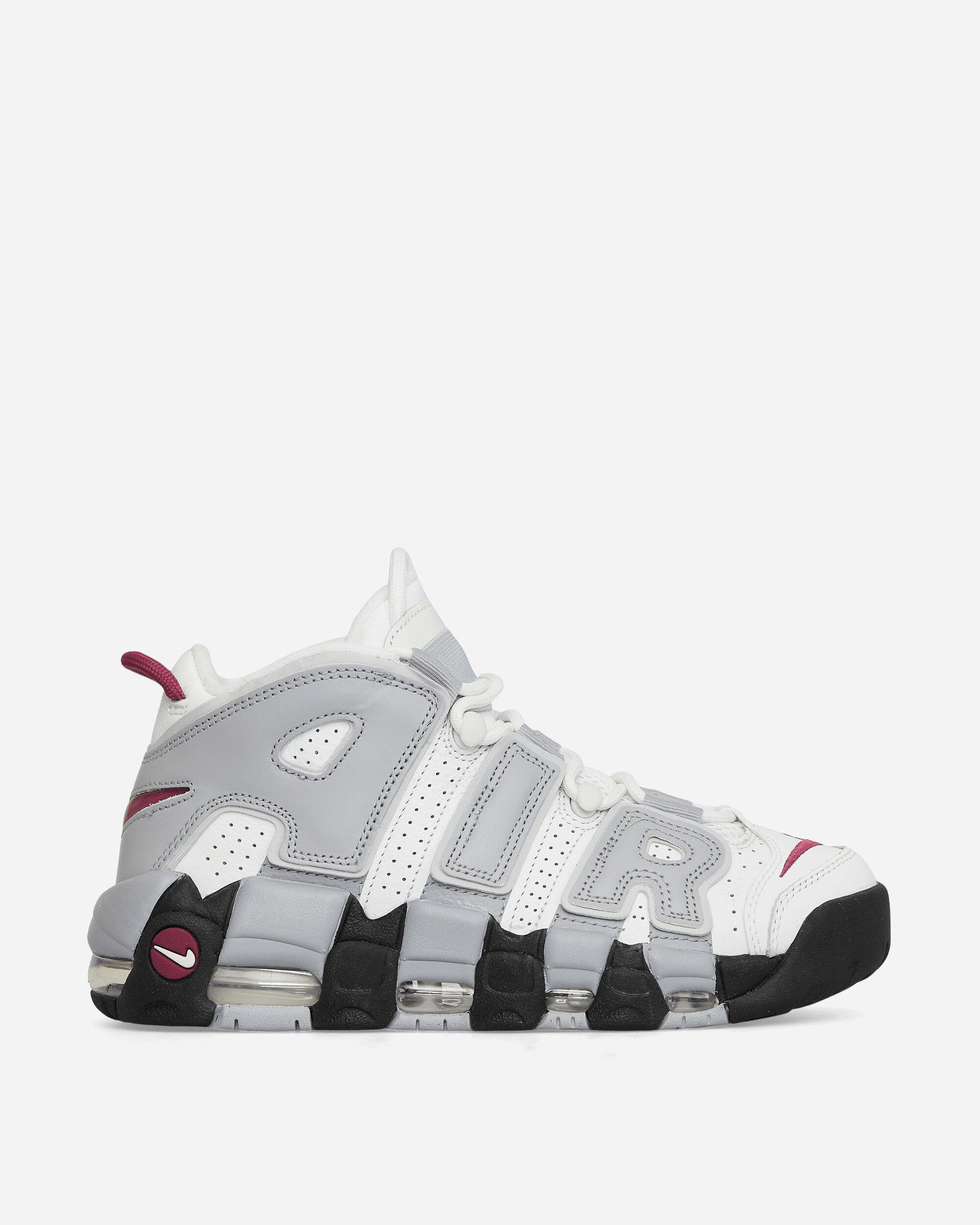 Nike Air More Uptempo Leather High-top Trainers in White | Lyst