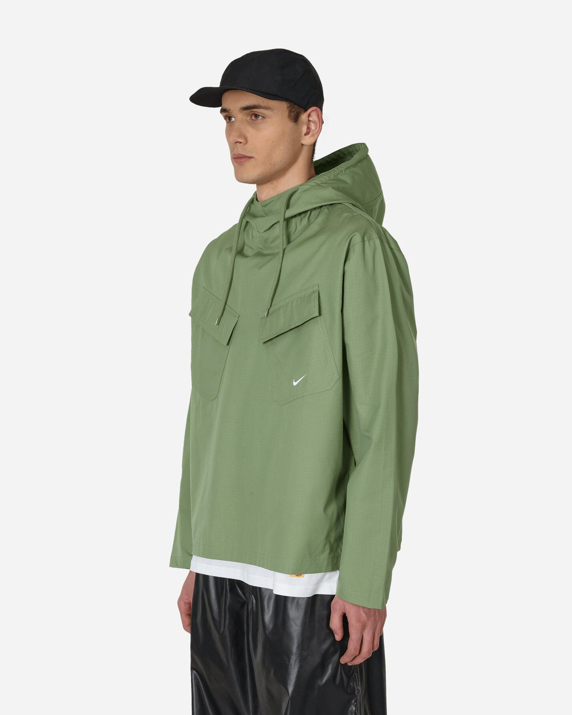 Nike Woven Pullover Field Jacket Green for Men Lyst UK