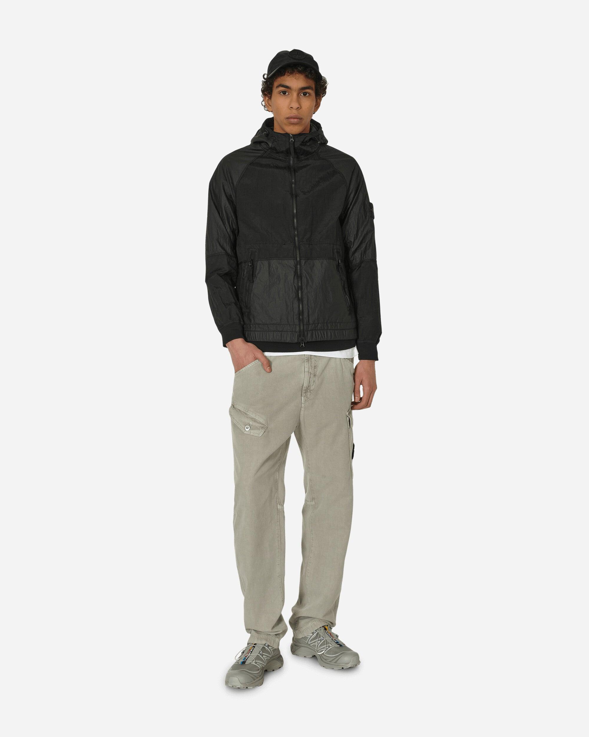 Stone Island Nylon Metal Watro-Tc Hooded Jacket in Black for
