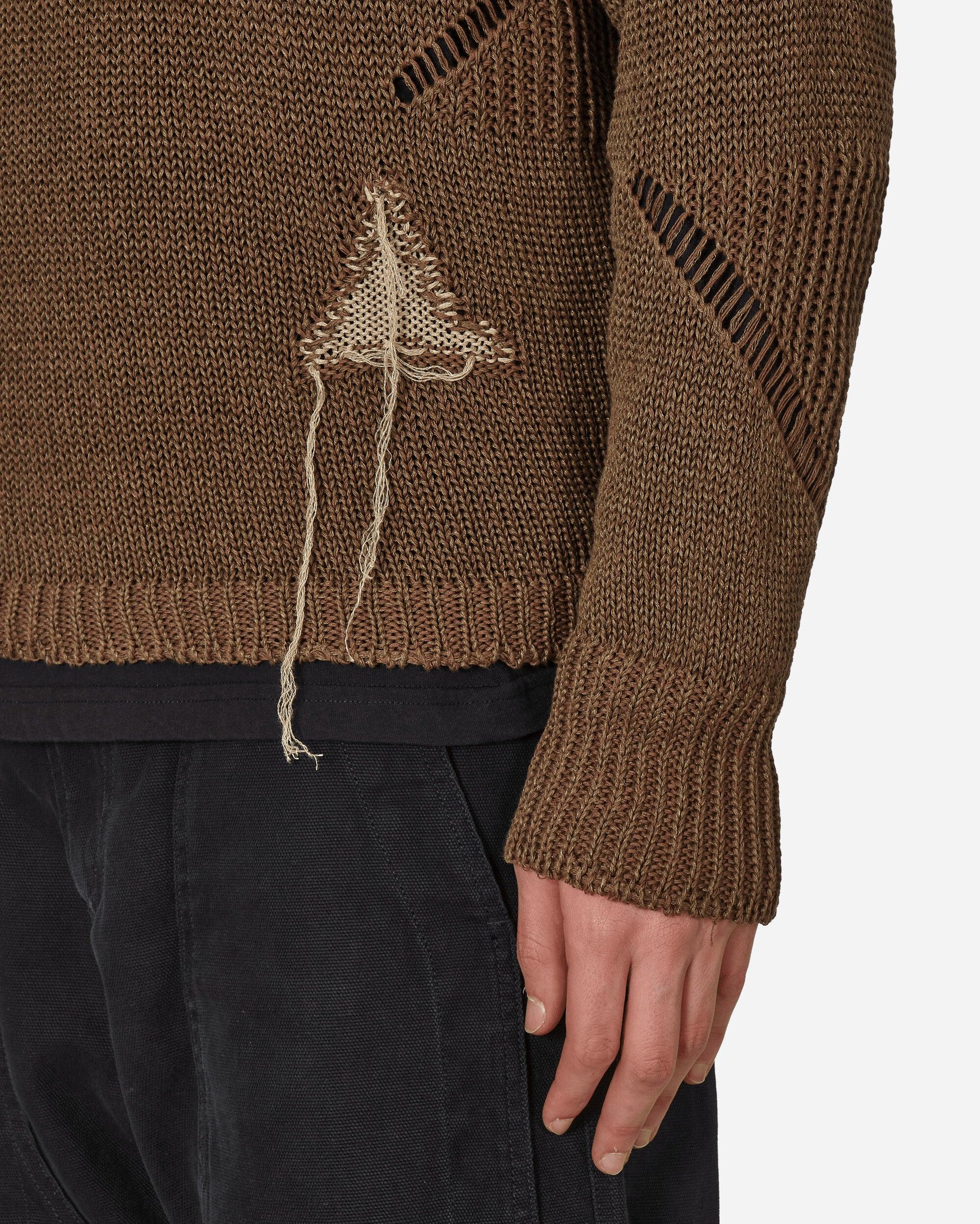 値下げ中　ROA Hemp crewneck ブラウン Roa Hemp Crewneck Sweater in Brown for Men | Lyst UK