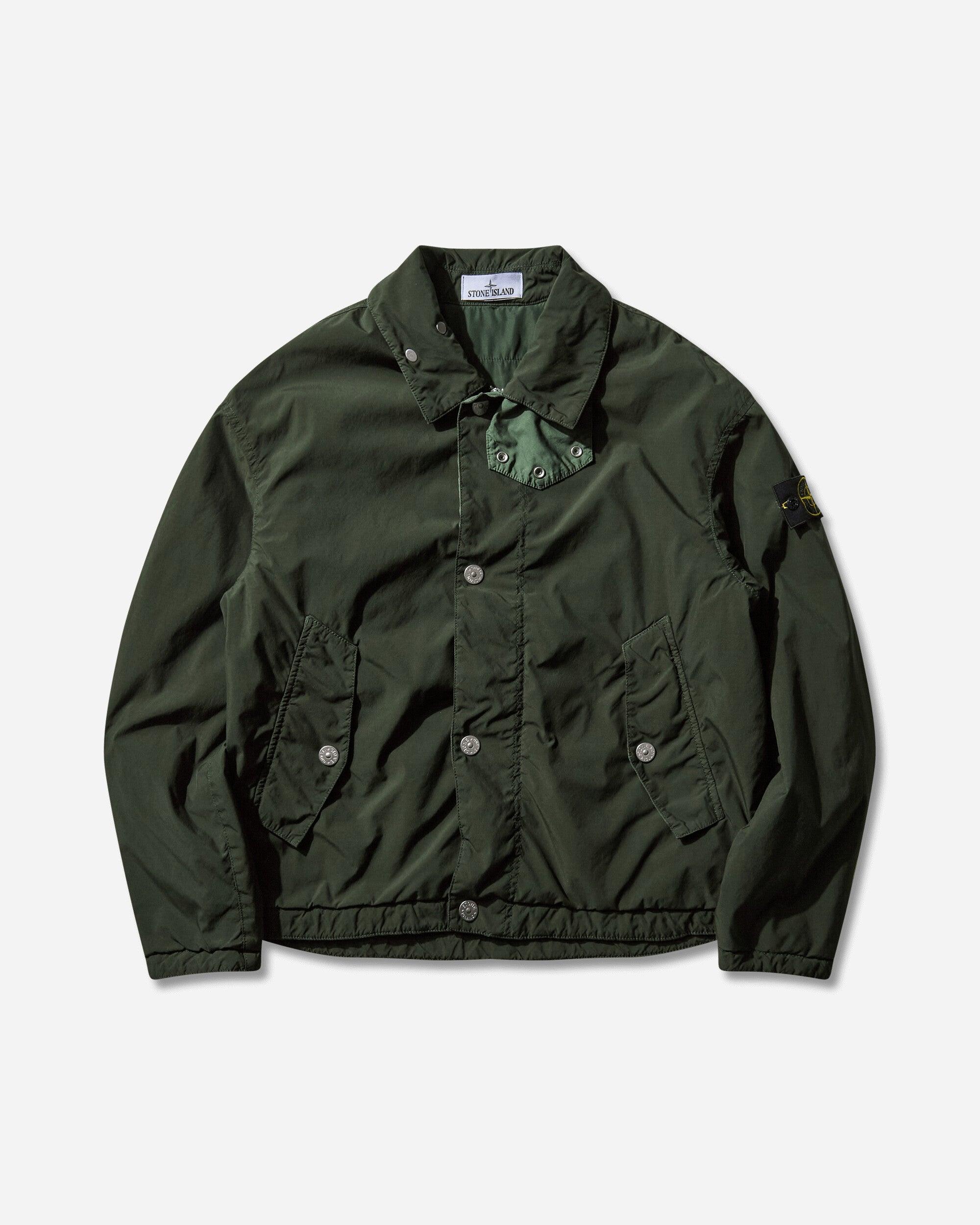 Stone Island Men S Light Compact Touch Poly-tc Coach Jacket