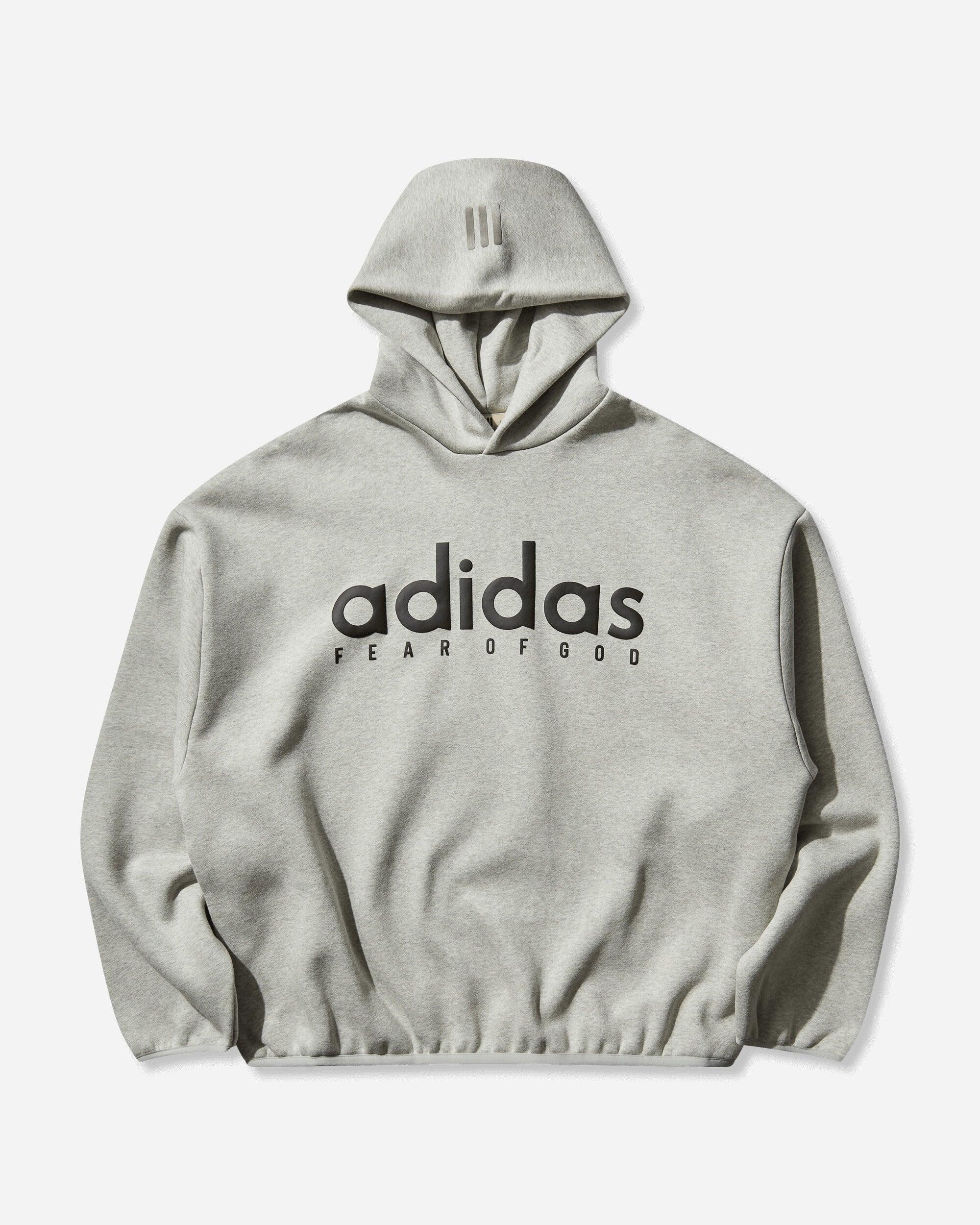 Adidas Grey Hoodie Adidas Heather Hoodie Adidas S Fear Of God 