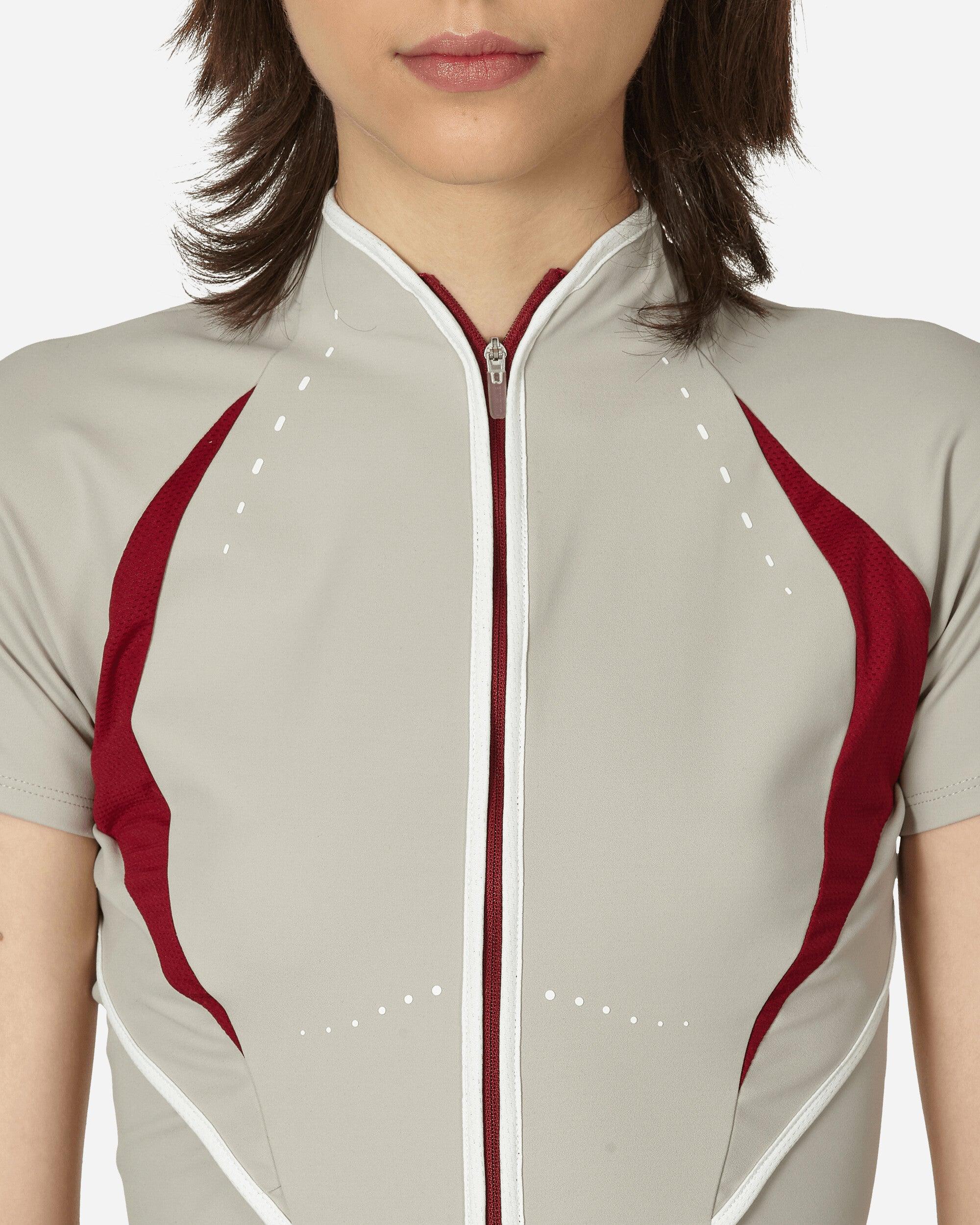 Hyein Seo Slashed Zip Top in White | Lyst