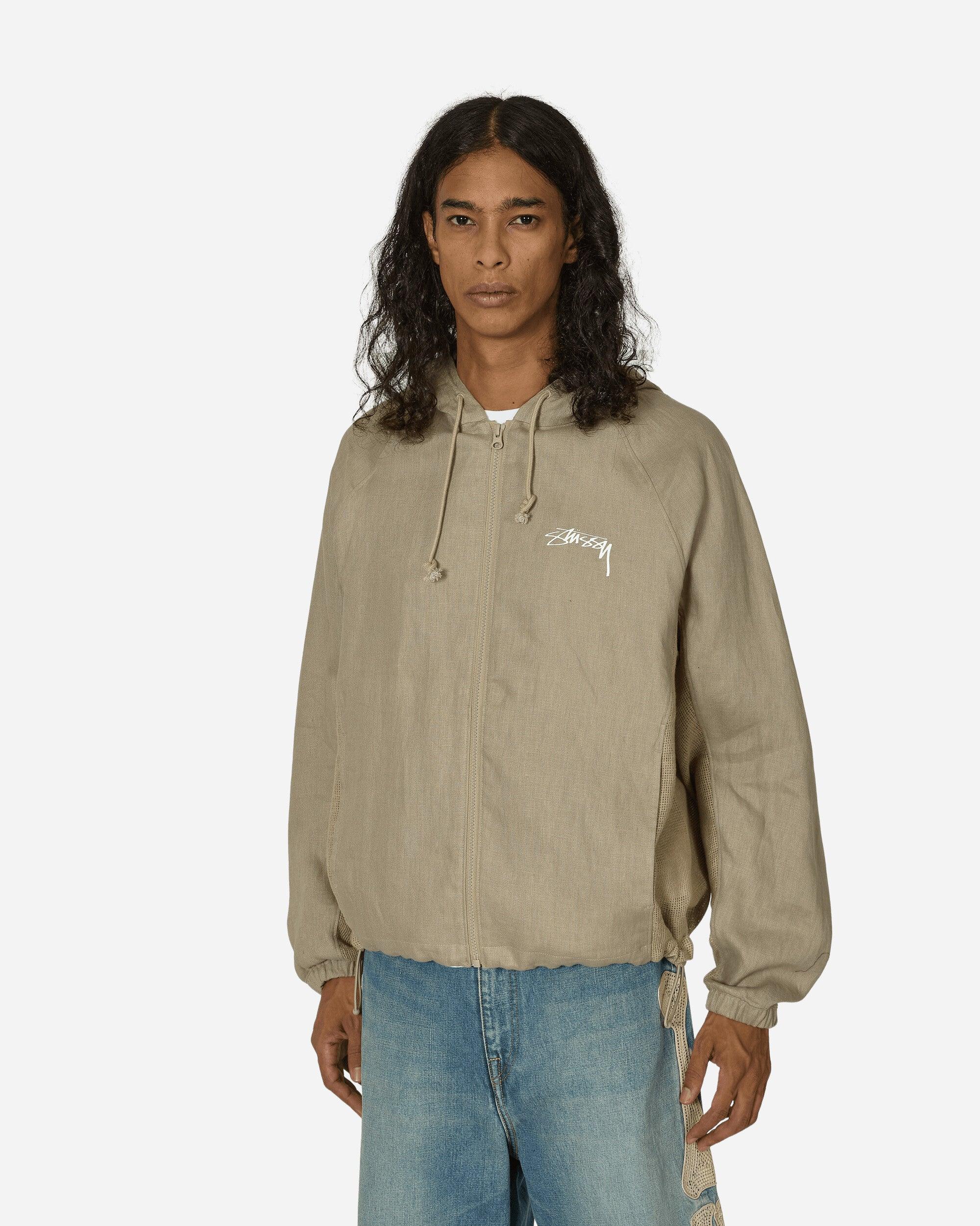 Nike Stüssy Linen Shell Jacket Chino in Natural for Men Nike Stüssy Linen Shell Jacket Chino in Natural for Men