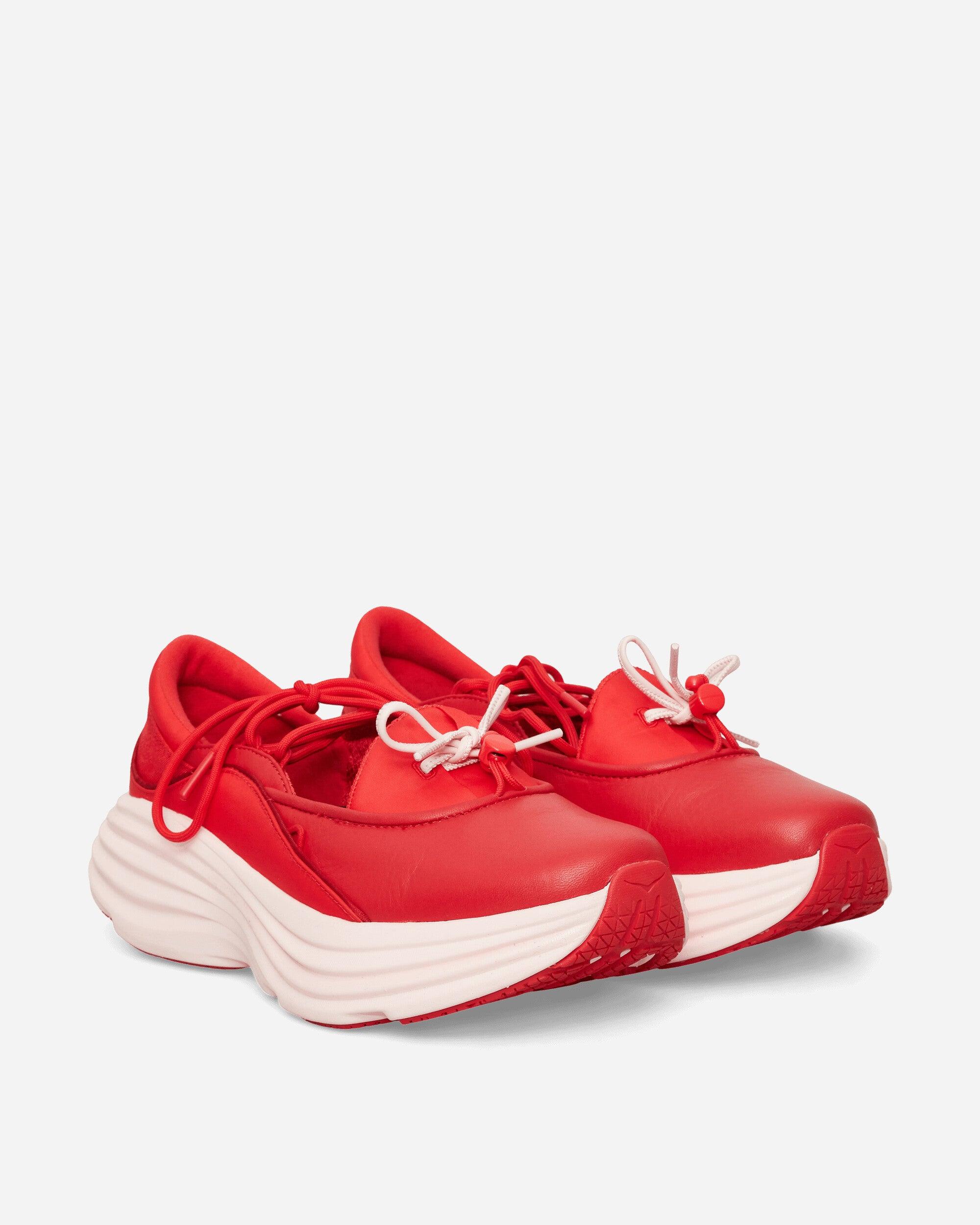 Hoka One One Bondi Mary Jane Sneakers Cerise / Rose Tea in Red | Lyst