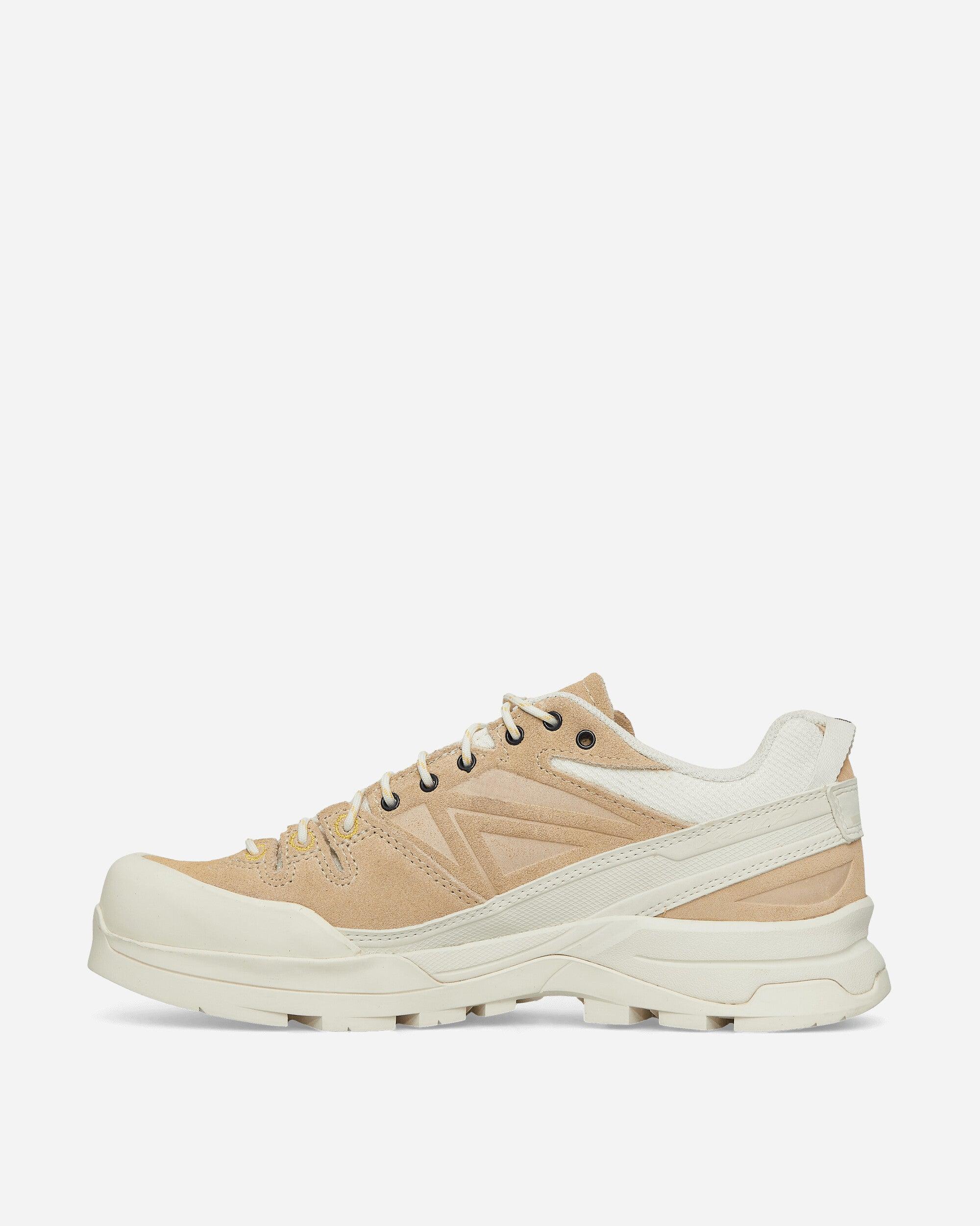 Salomon X-Alp Leather Sneakers Vanilla Ice / Almond Buff in