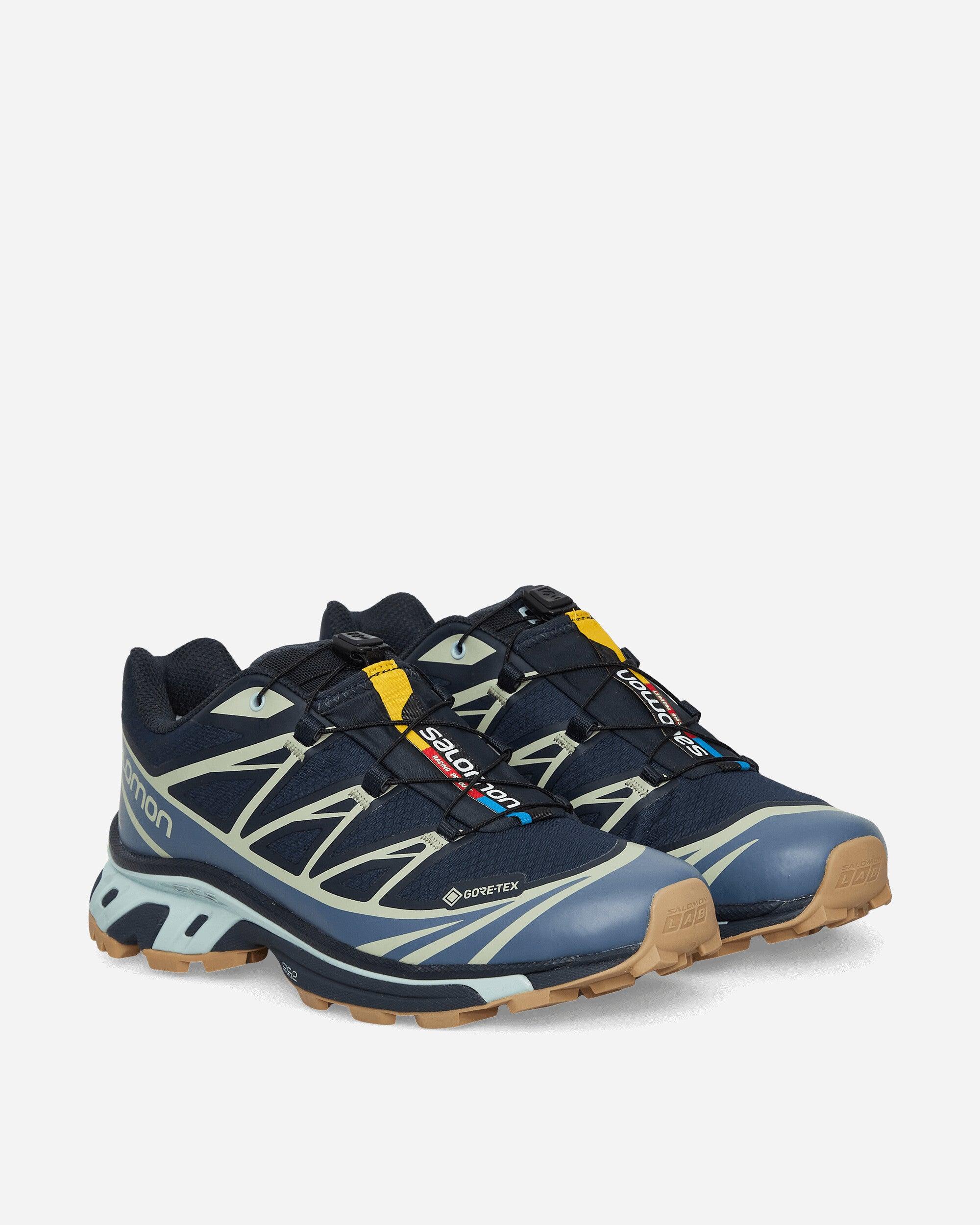 Salomon Xt-6 Gore-tex Sneakers Carbon / Bering Sea / Sage in