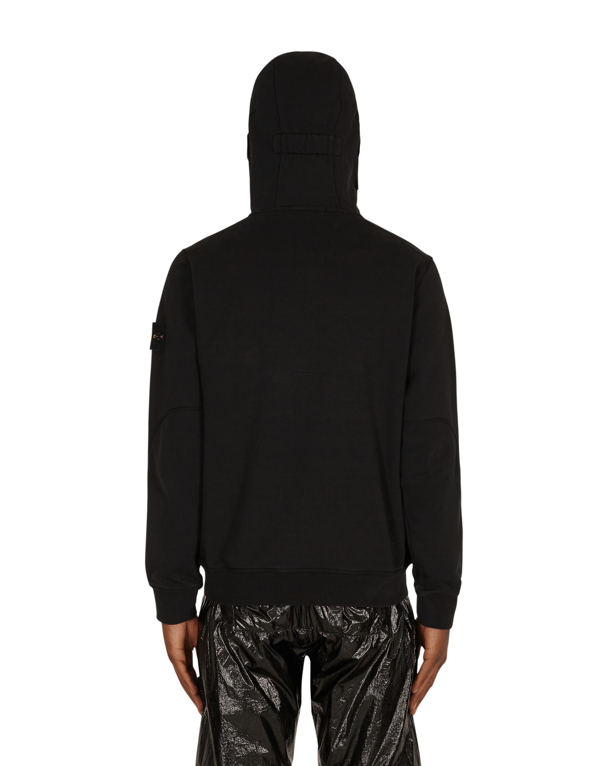 mens stone island zip hoodie