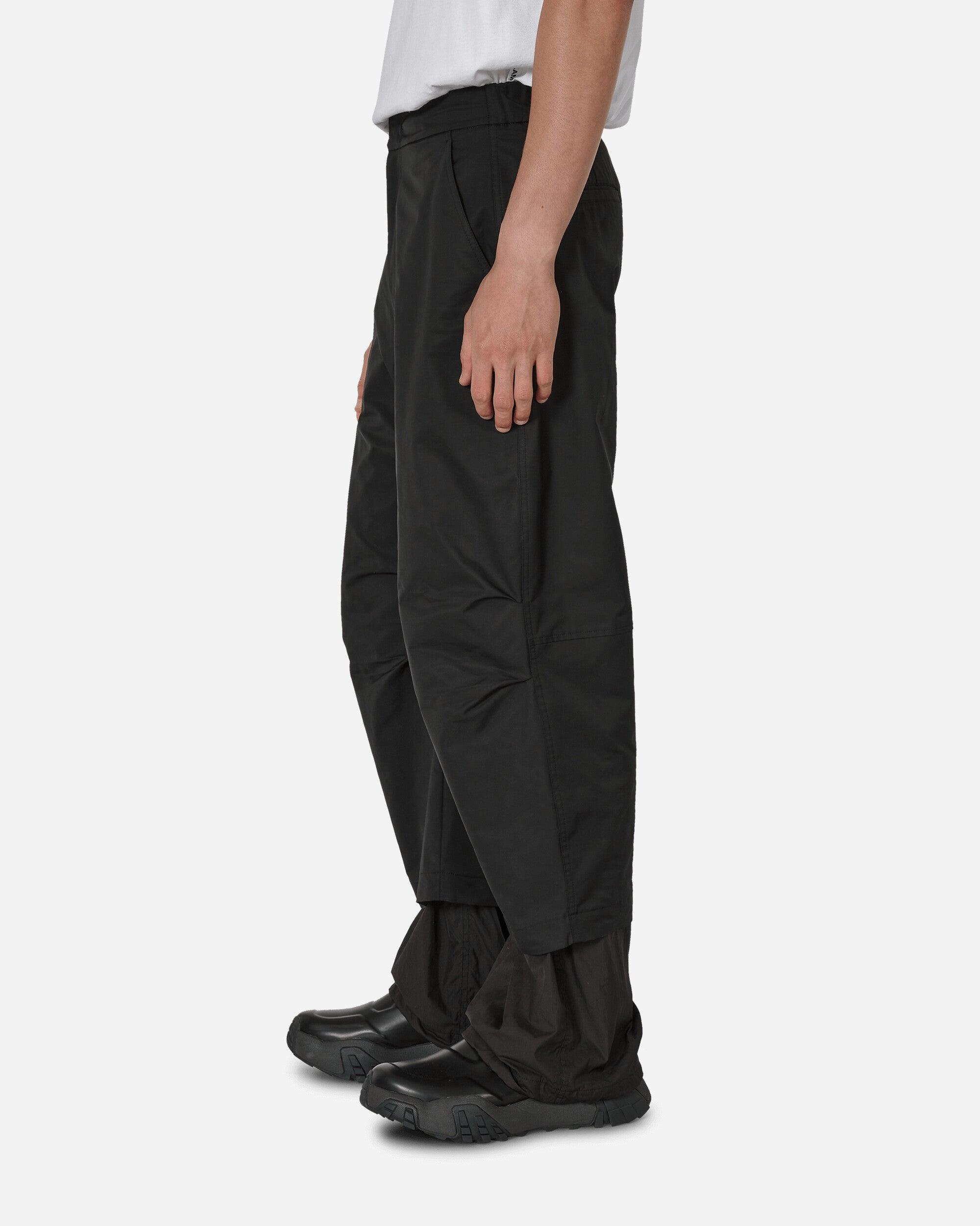 Amomento Nylon Double Layered Pants in Black for Men | Lyst UK