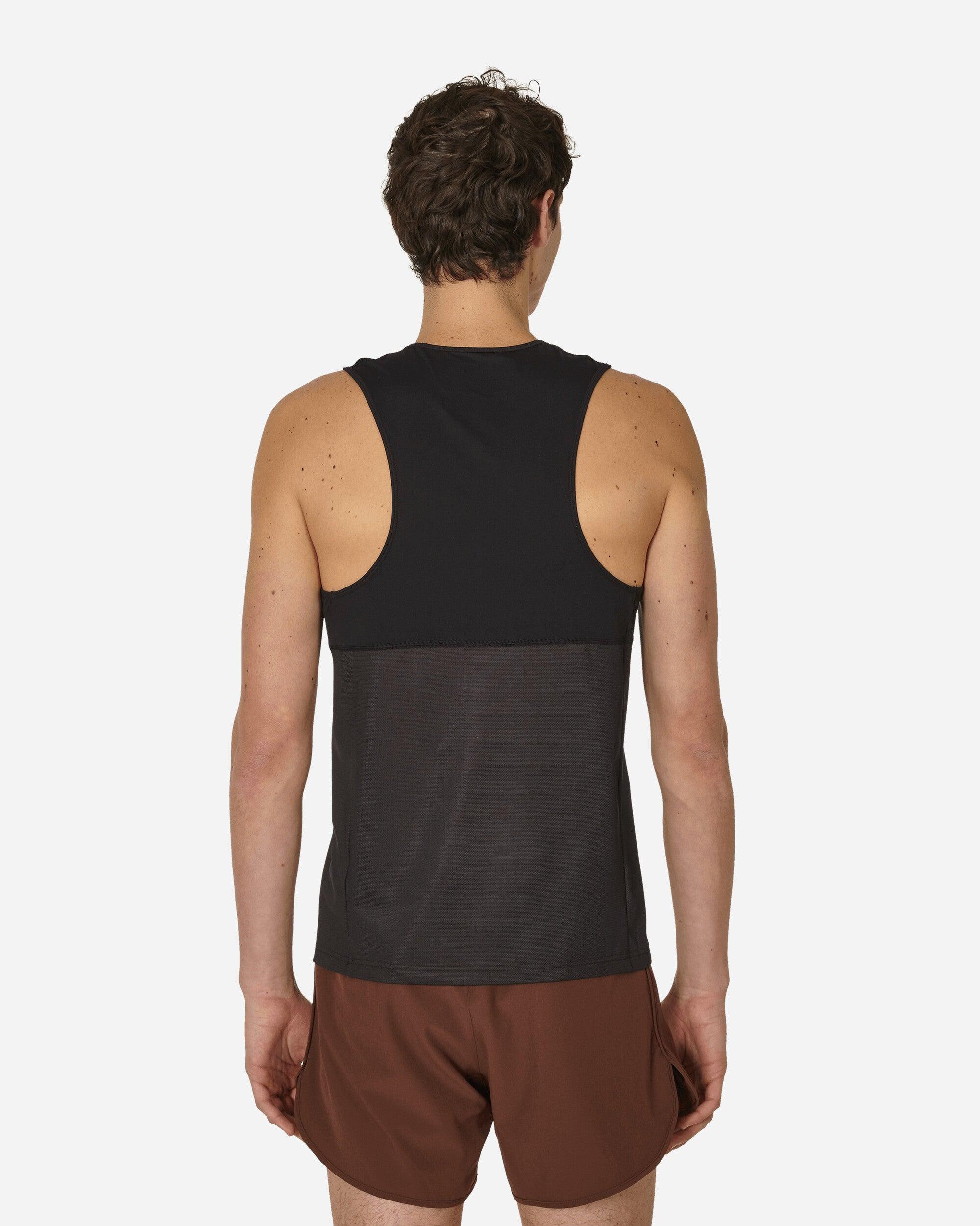 District Vision Paneled Mesh Singlet in Black for Men | Lyst