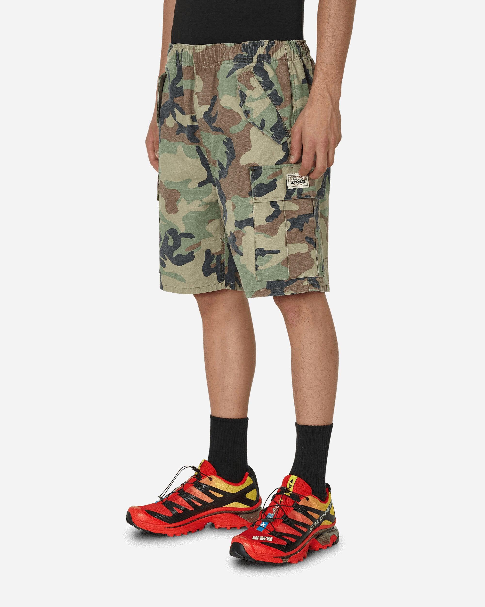Stussy camo shorts new arrivals