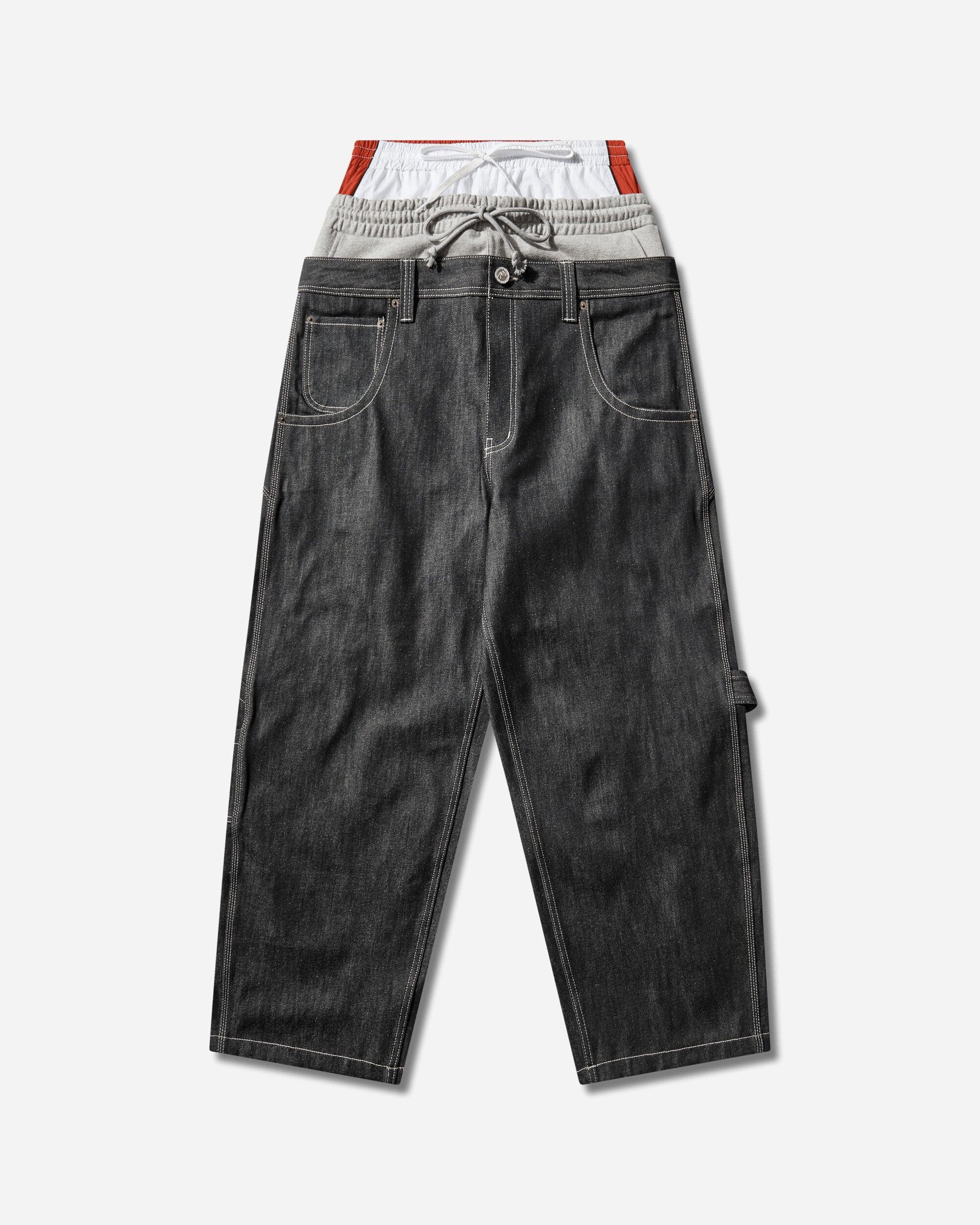 Protocol Index 3 Layered Denim Pants in Grey for Men | Lyst UK