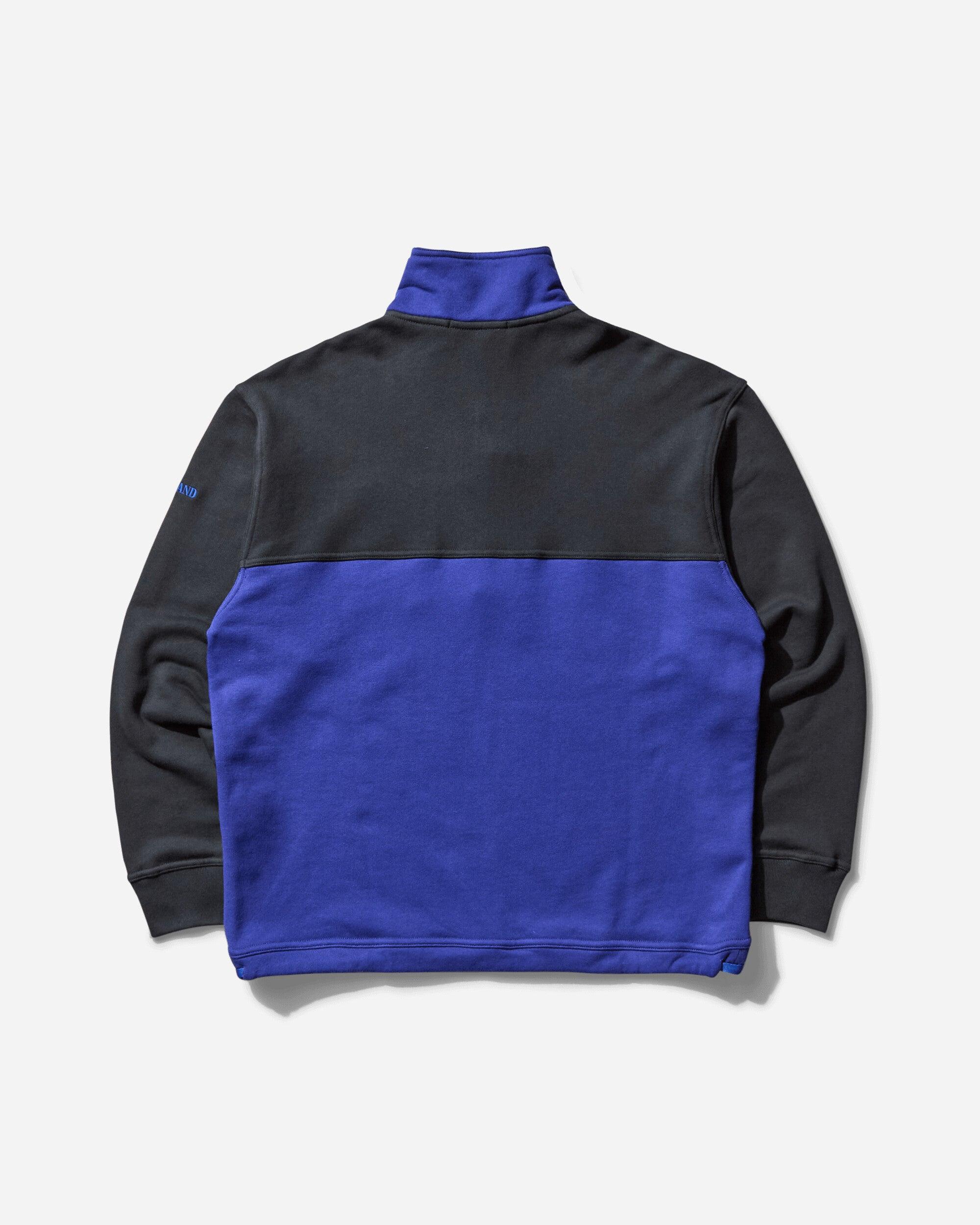Stone Island Men S Cotton Fleece Half Zip Sweatshirt Navy in Blue 