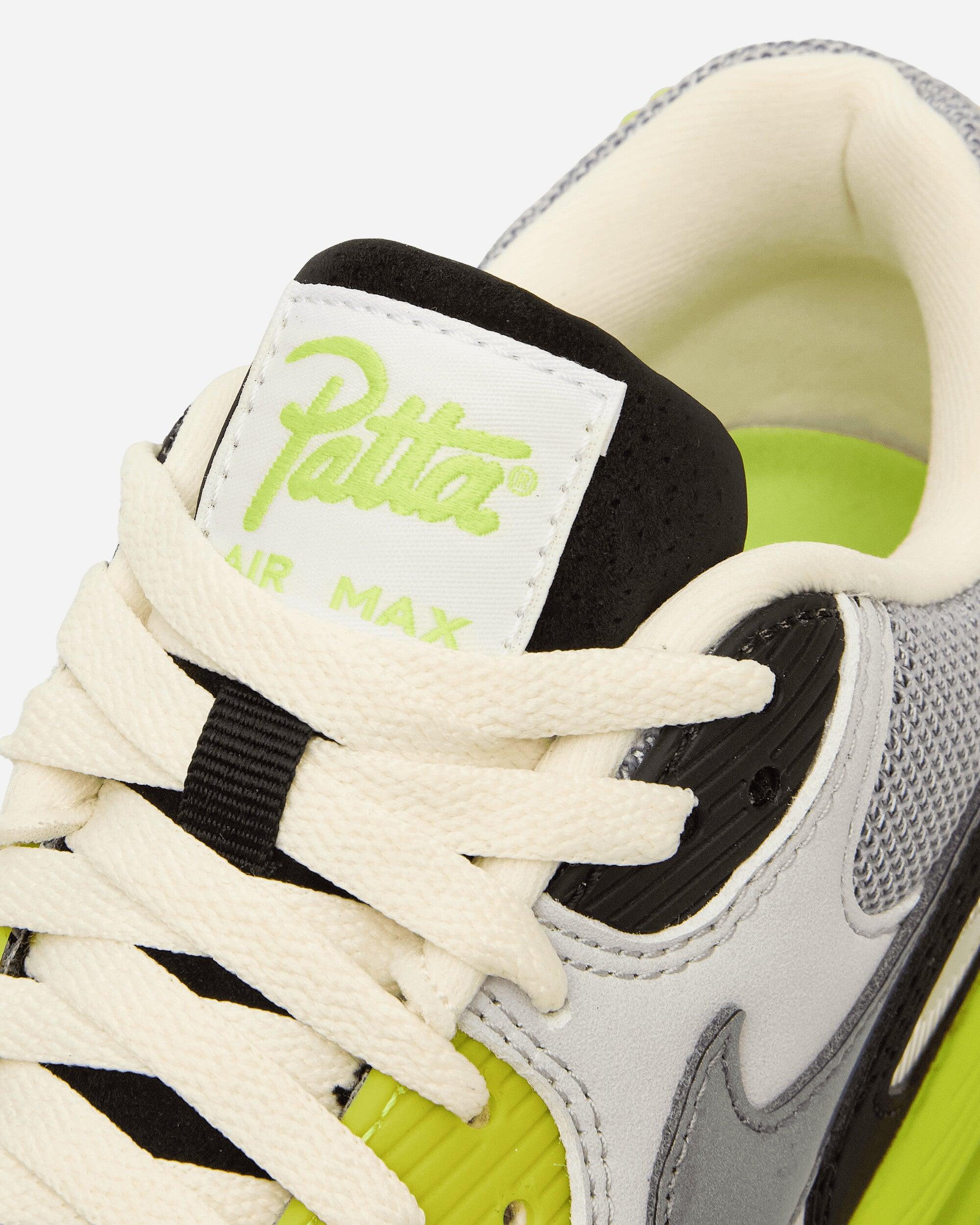 Nike Patta Air Max 90 Sneakers Cyber / Particle in Green for Men 