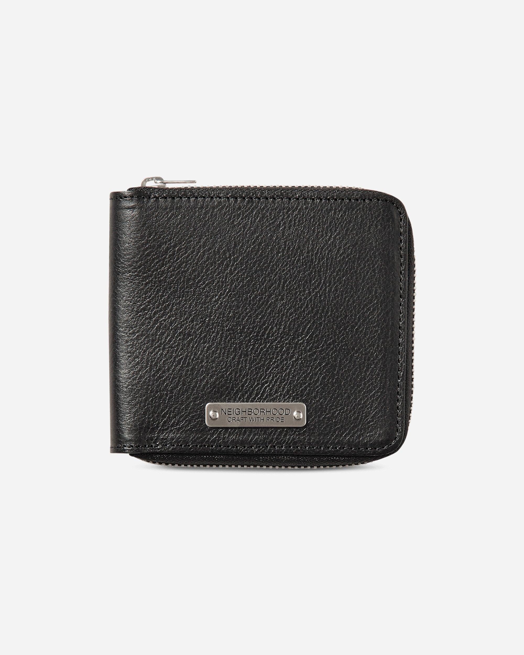 Neighborhood Leather Wallet in Black for Men | Lyst