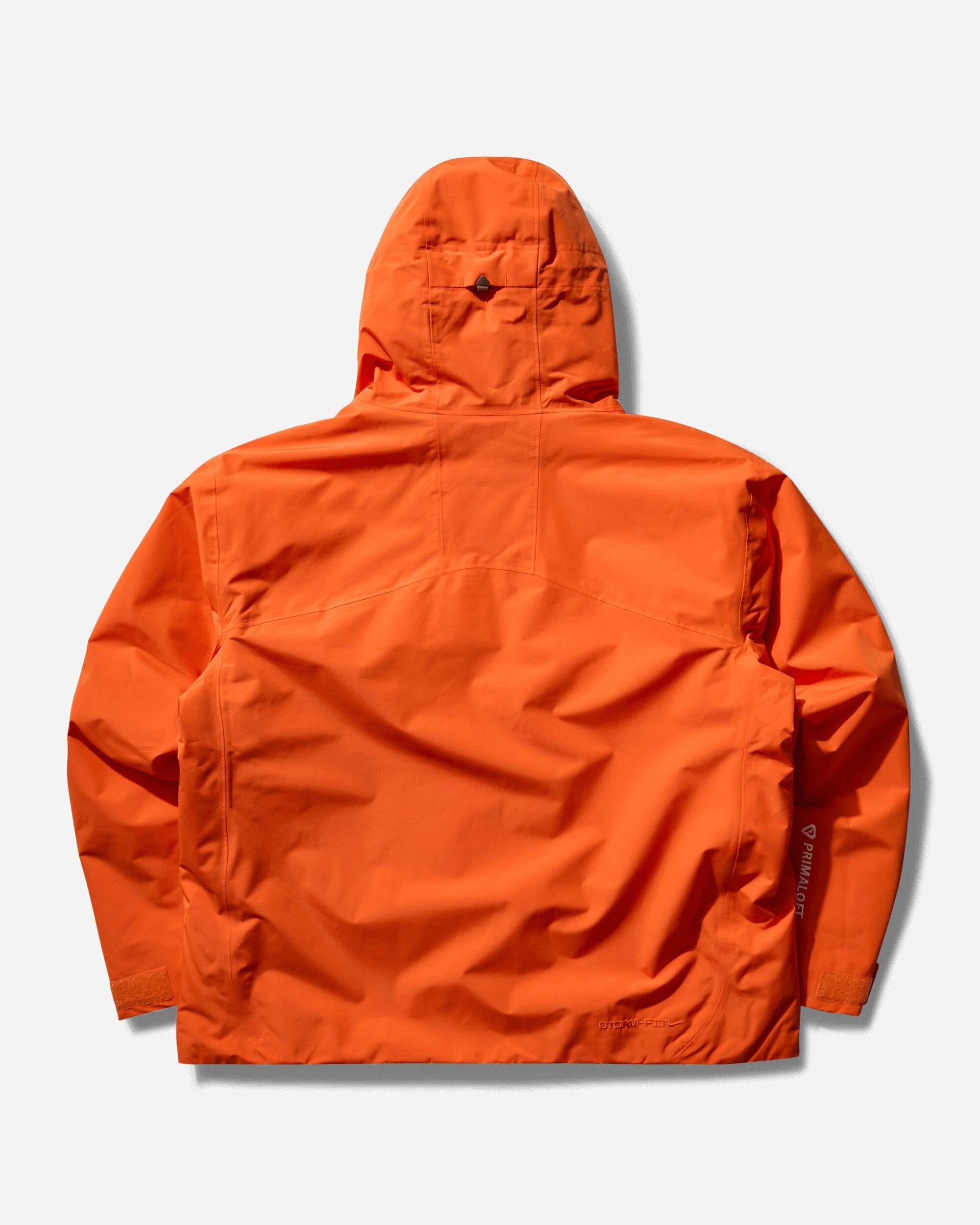 Nike S Acg Primaloft Skull Peak Storm-Fit Jacket Safety in Orange 