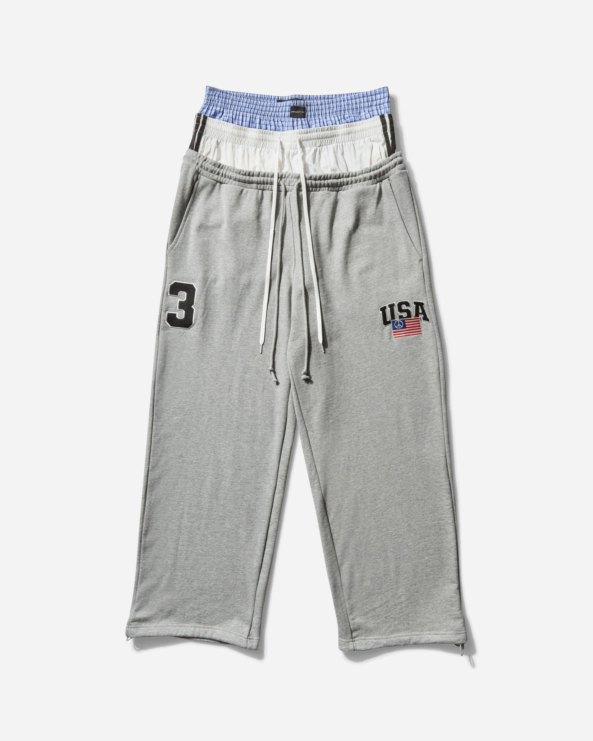 PROJECT G/R_3 LAYERED SWEAT PANTS (Black) – TOBIRA STORE