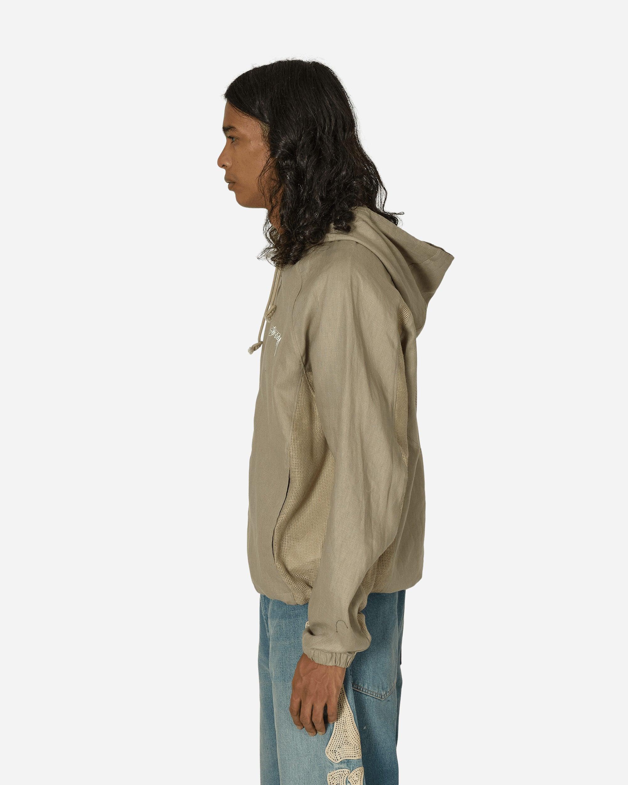 Nike Stüssy Linen Shell Jacket Chino in Natural for Men | Lyst UK