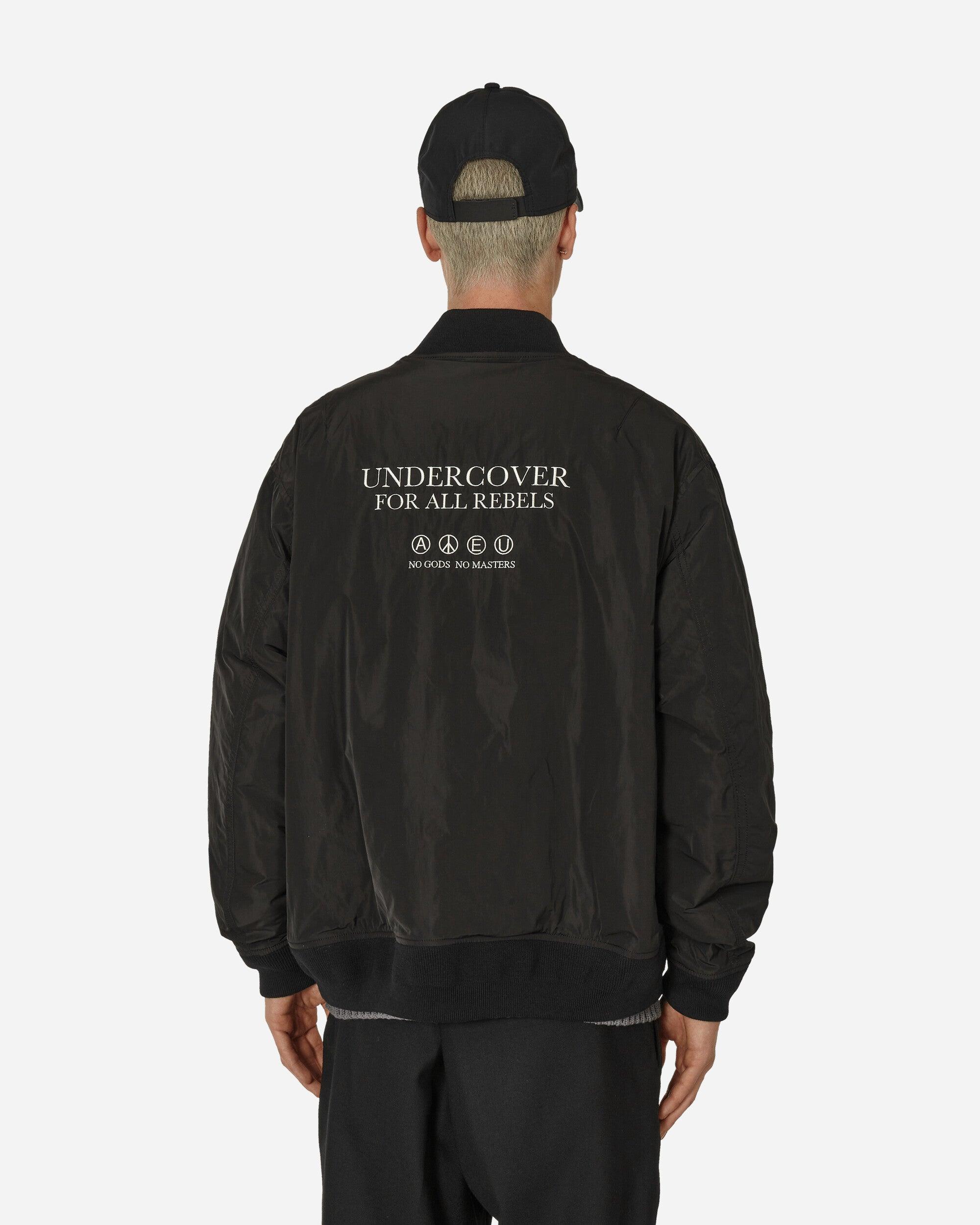 Undercover Ma-1 Bomber Jacket in Black for Men | Lyst