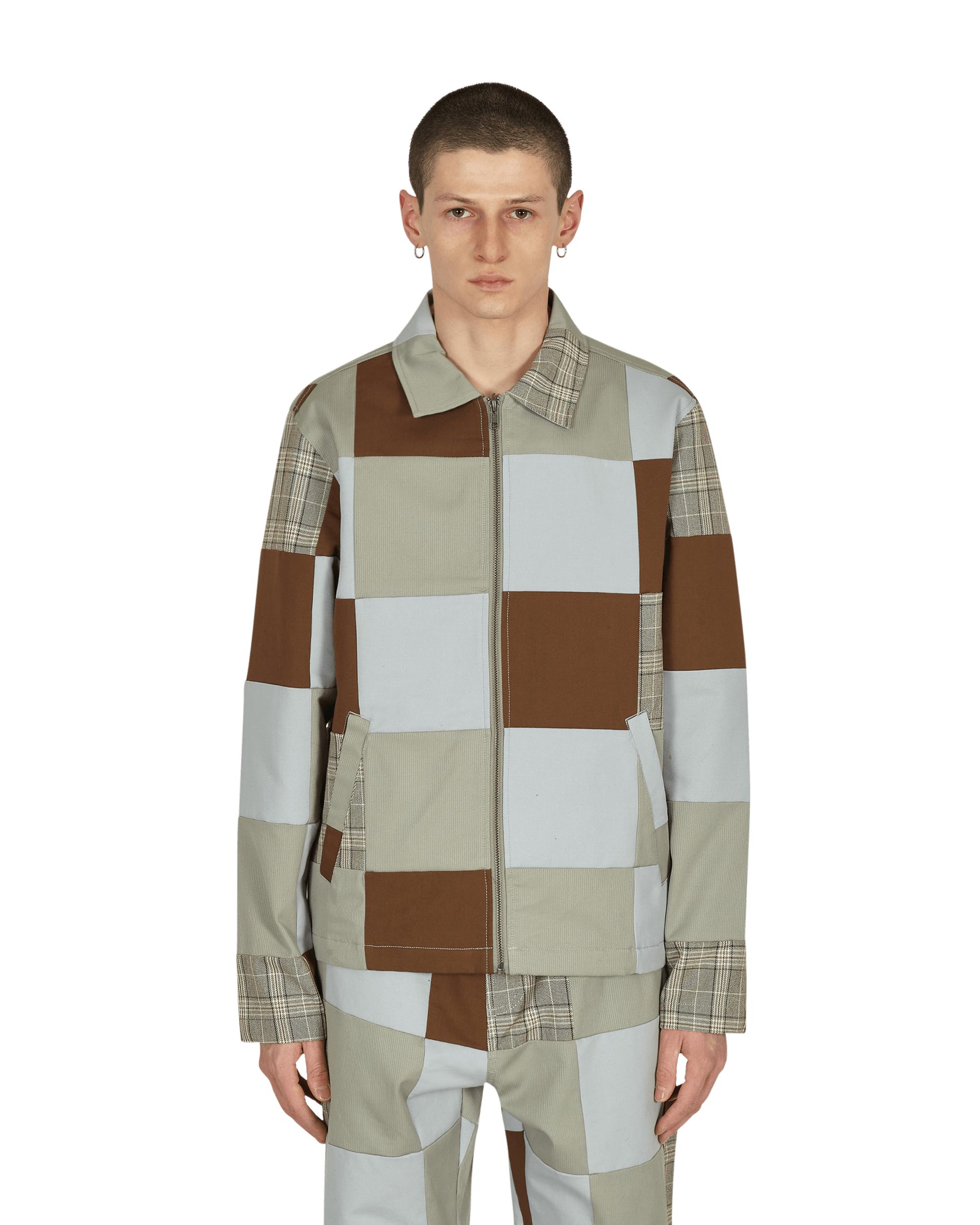 stussy patchwork overcoat