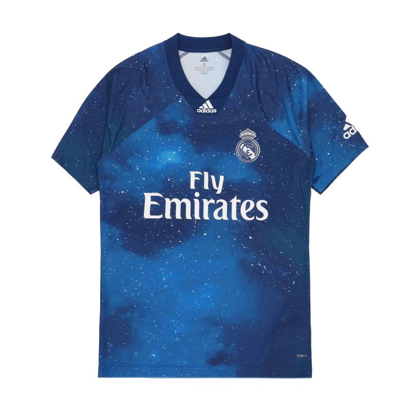 adidas Originals Adidas X Football Real Madrid Jersey T-shirts Space Blue  for Men | Lyst UK