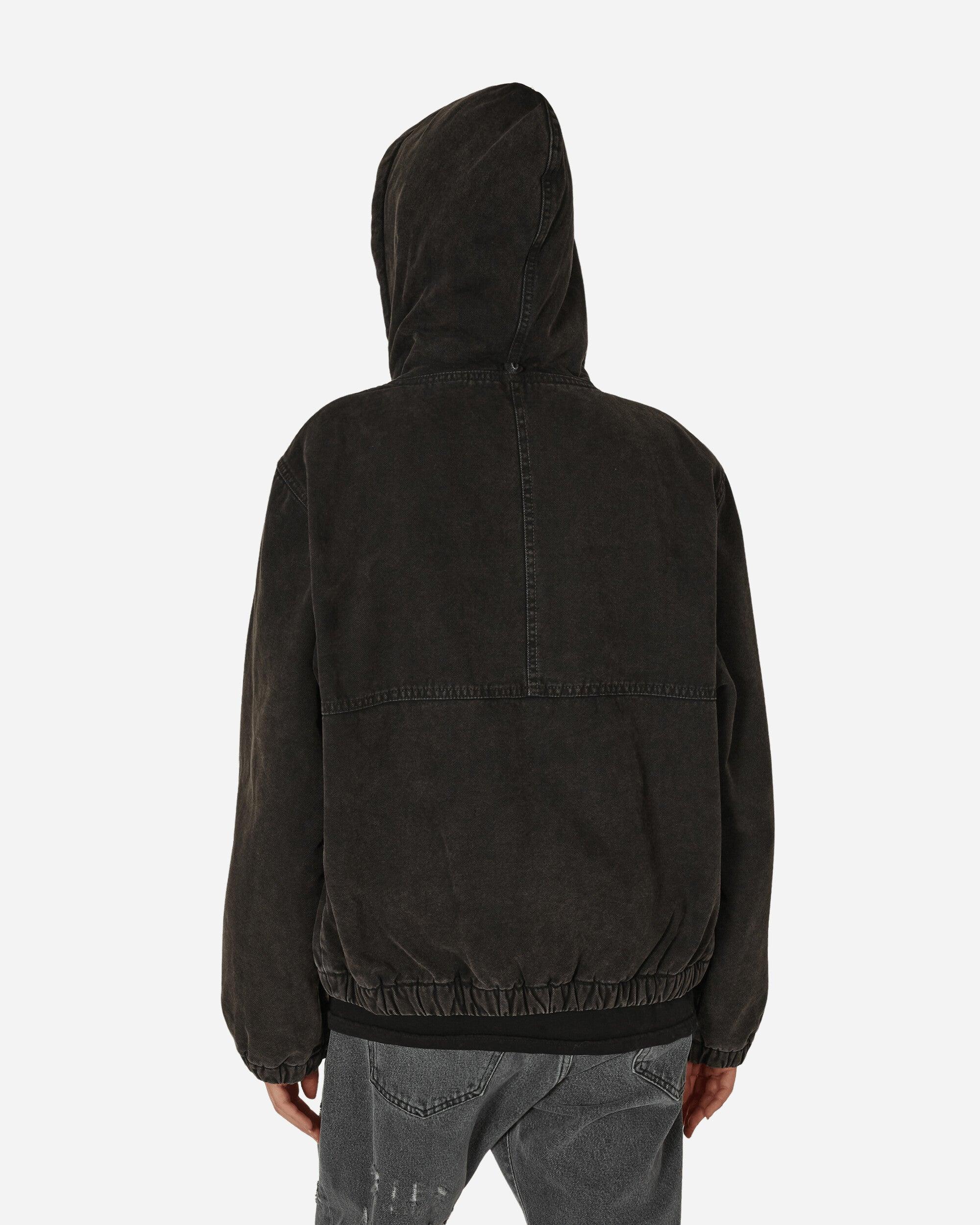 Stussy Canvas Insulated Work Jacket in Black | Lyst