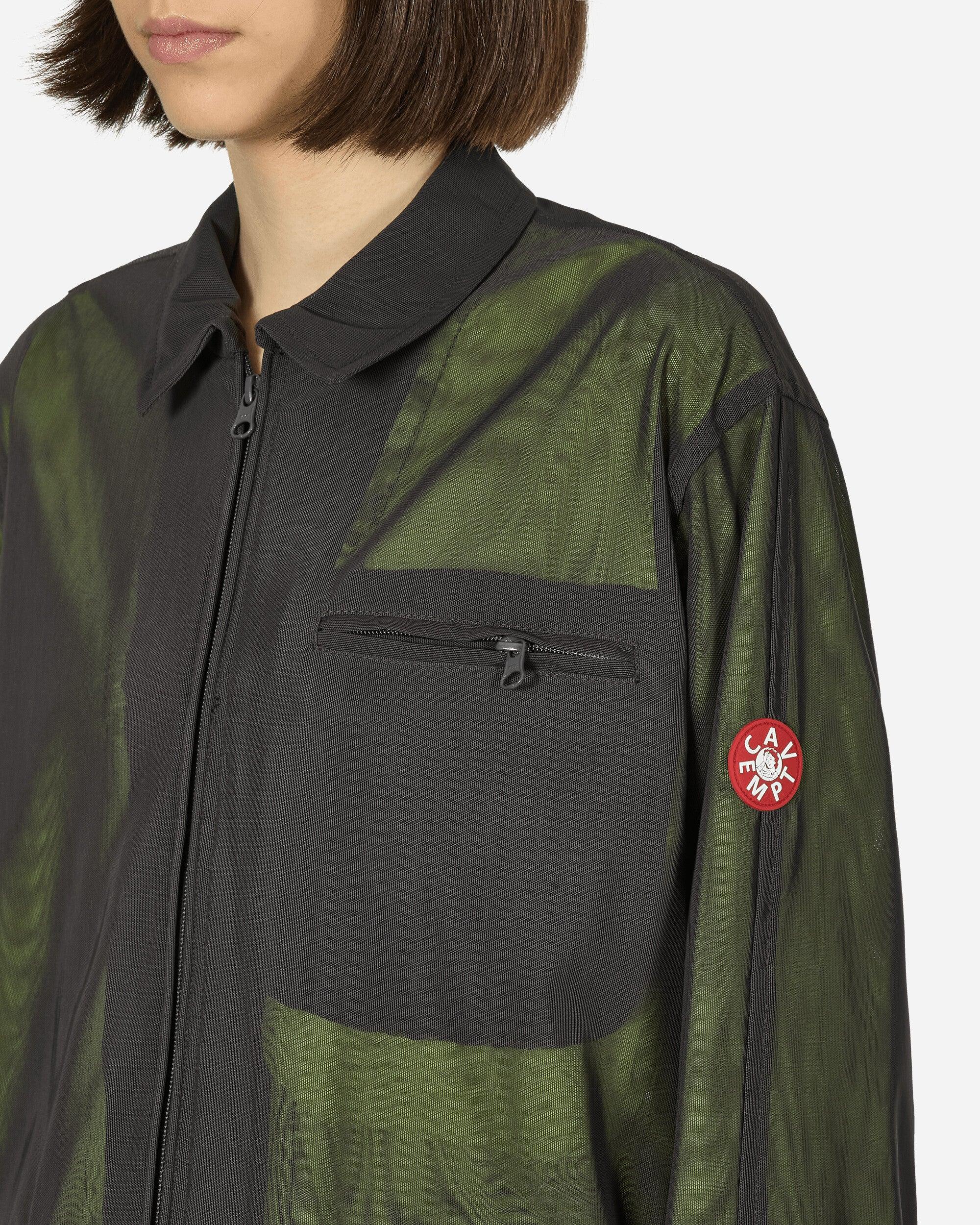 Cav Empt Lined Powernet Zip Jacket Charcoal in Green for Men | Lyst